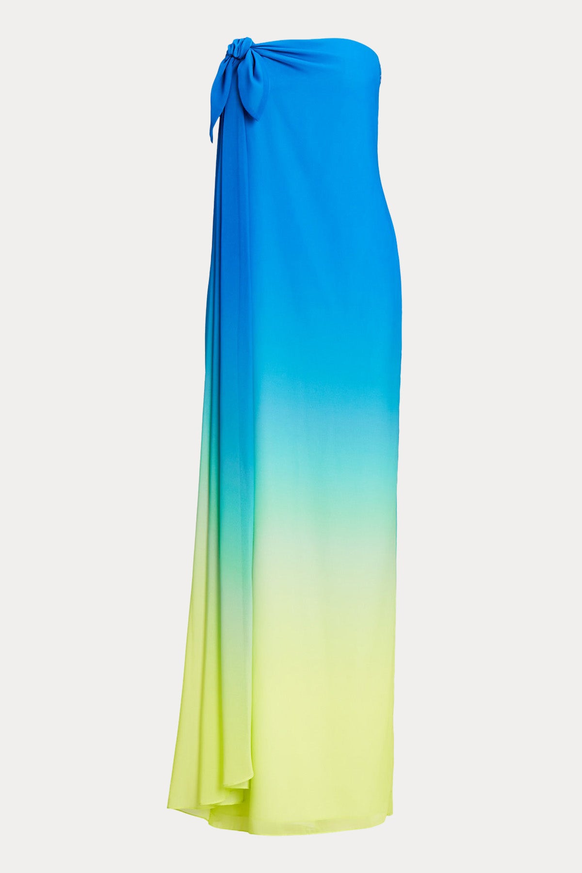 Polo Ralph Lauren Straplez Maxi Abiye Elbise-Libas Trendy Fashion Store