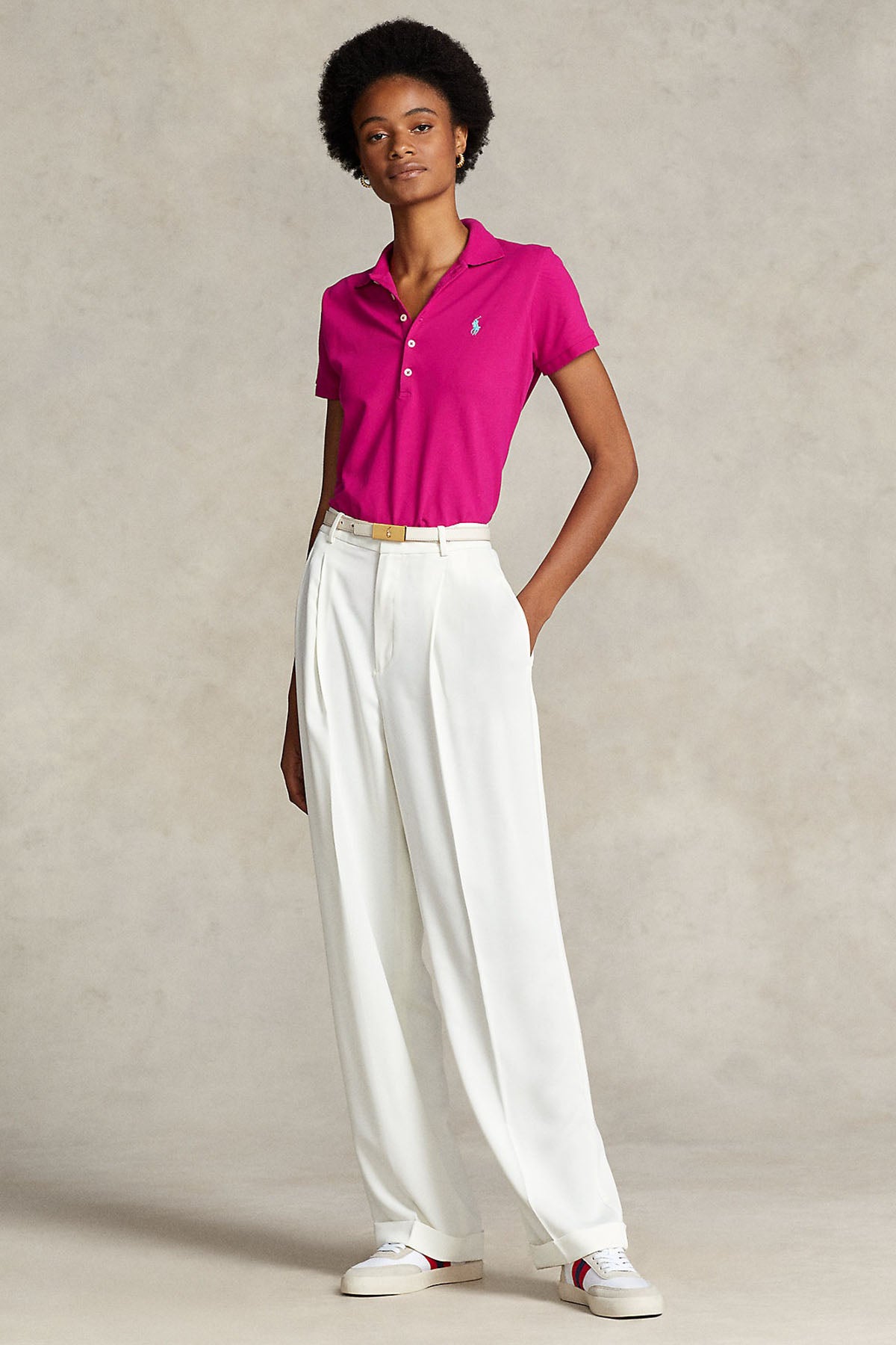 Polo Ralph Lauren Slim Fit Polo Yaka T-shirt-Libas Trendy Fashion Store