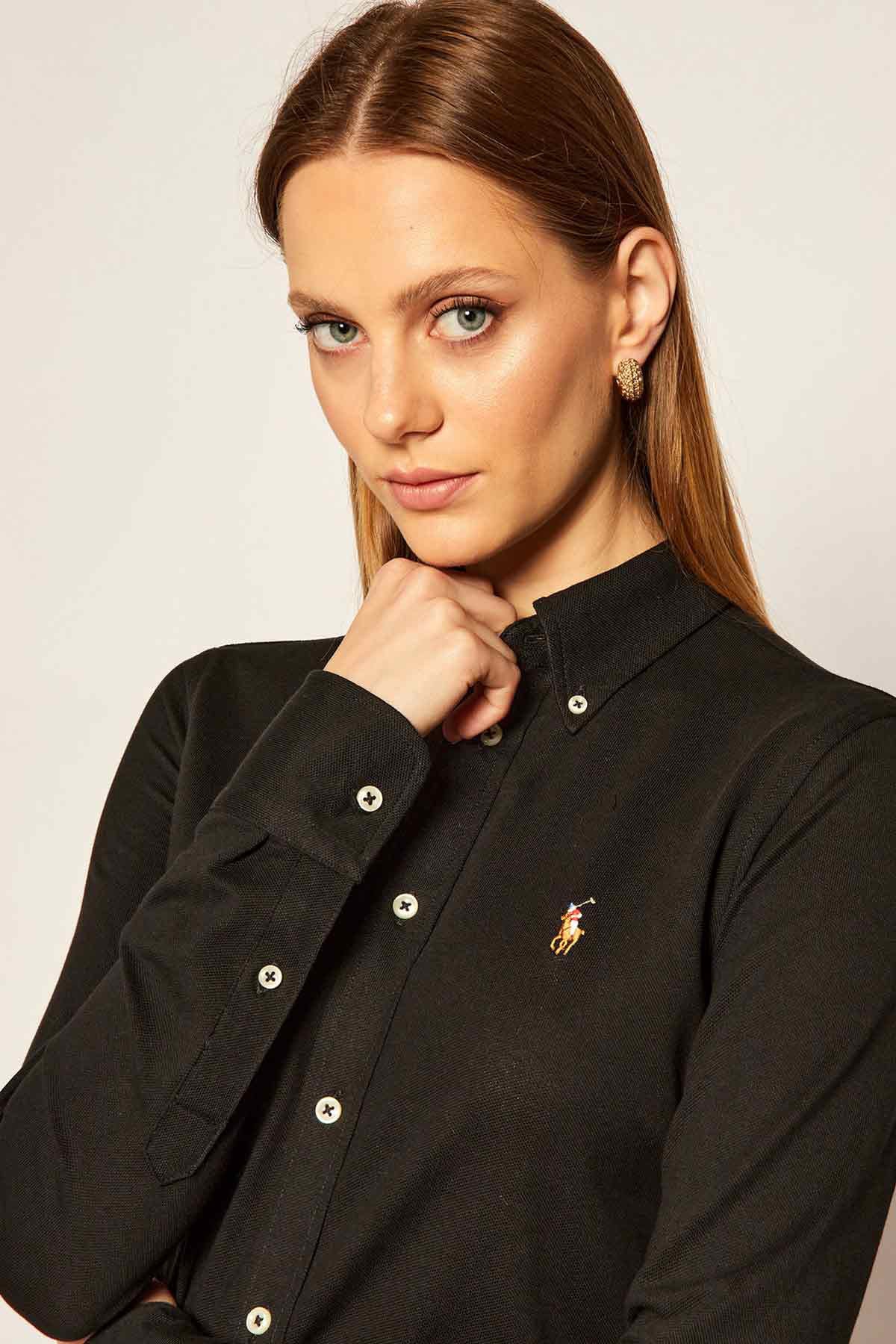 Polo Ralph Lauren Custom Fit Knit Oxford Gömlek-Libas Trendy Fashion Store