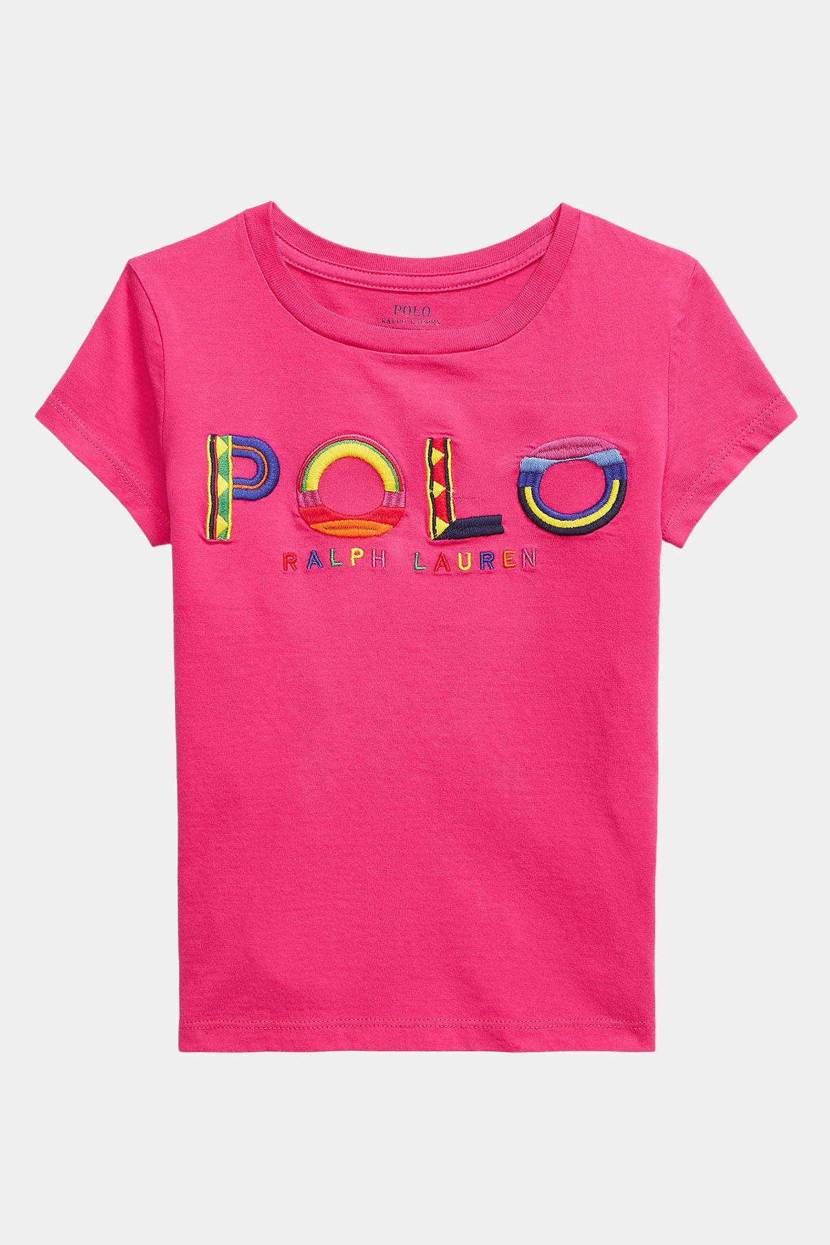 Polo Ralph Lauren Kids 2-3 Yaş Kız Çocuk Logolu T-shirt-Libas Trendy Fashion Store