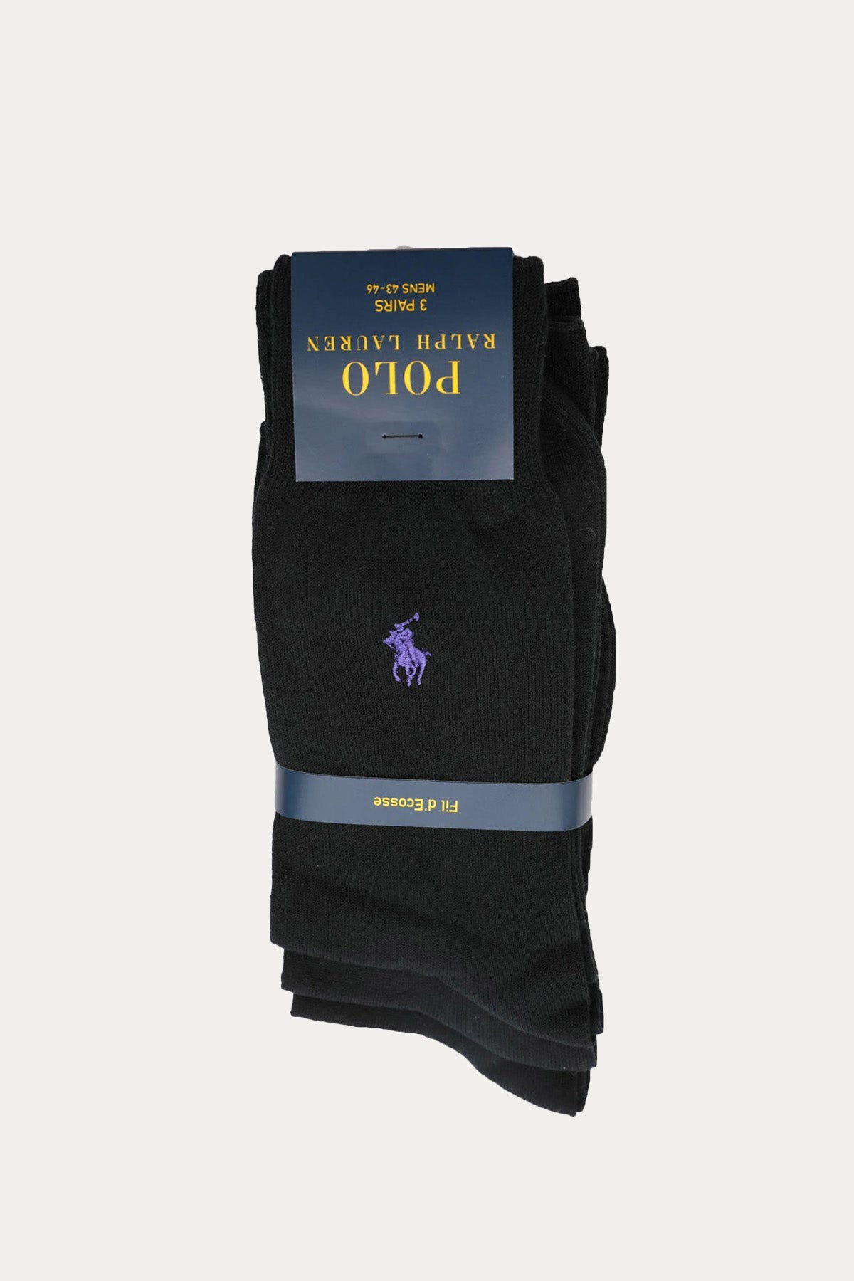 Polo Ralph Lauren İskoç İpliği 3'lü Paket Çorap