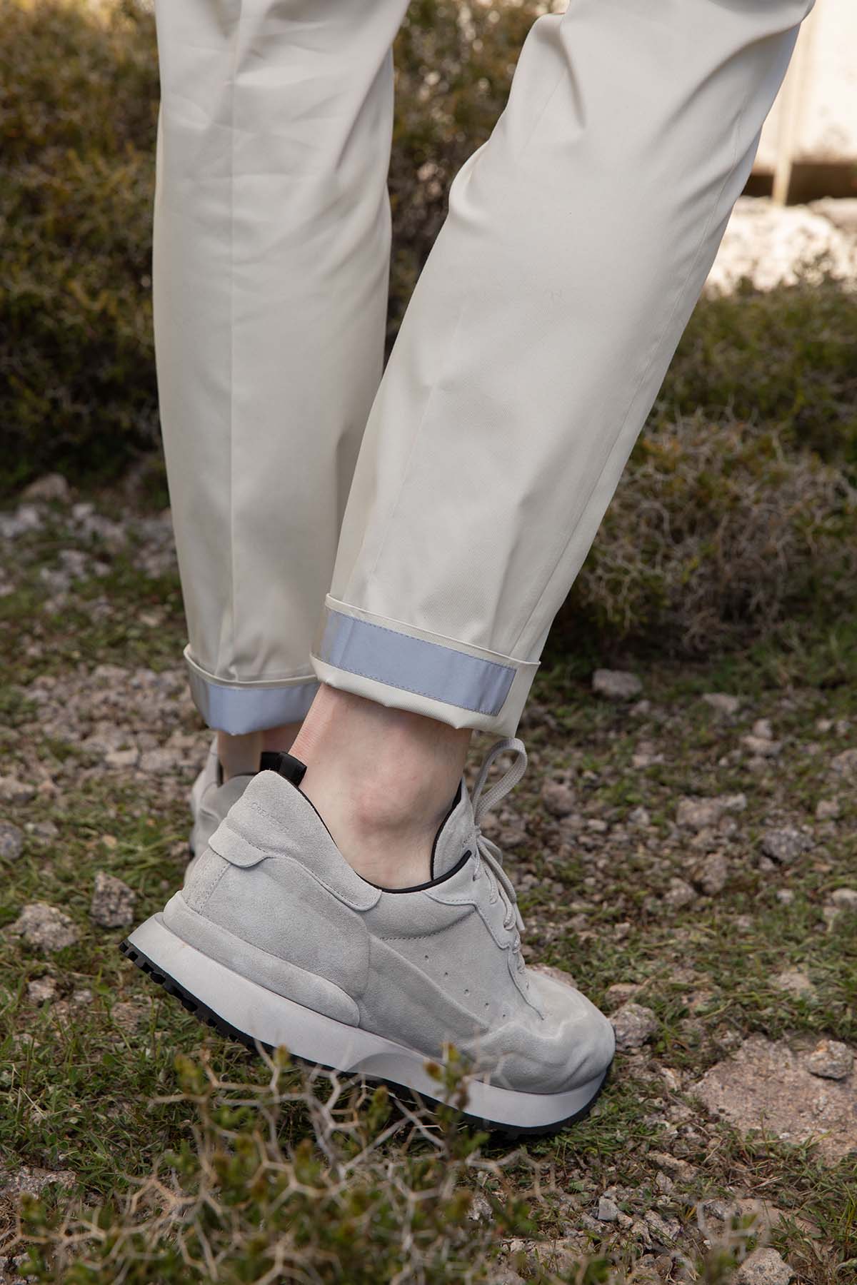 Pantaloni Torino Epsilon Yandan Cepli Streç Pantolon