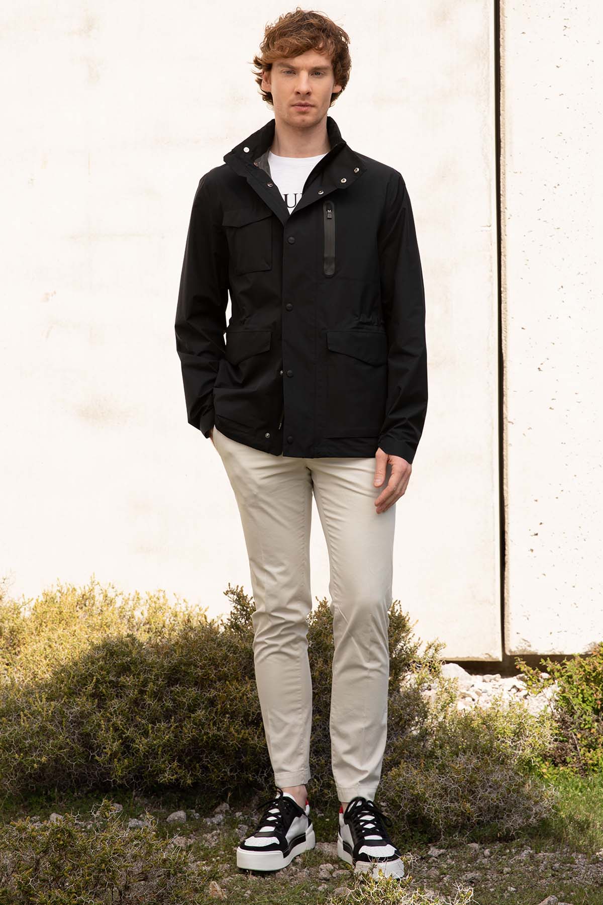 Pantaloni Torino Skinny Fit Yandan Cepli Streç Pantolon