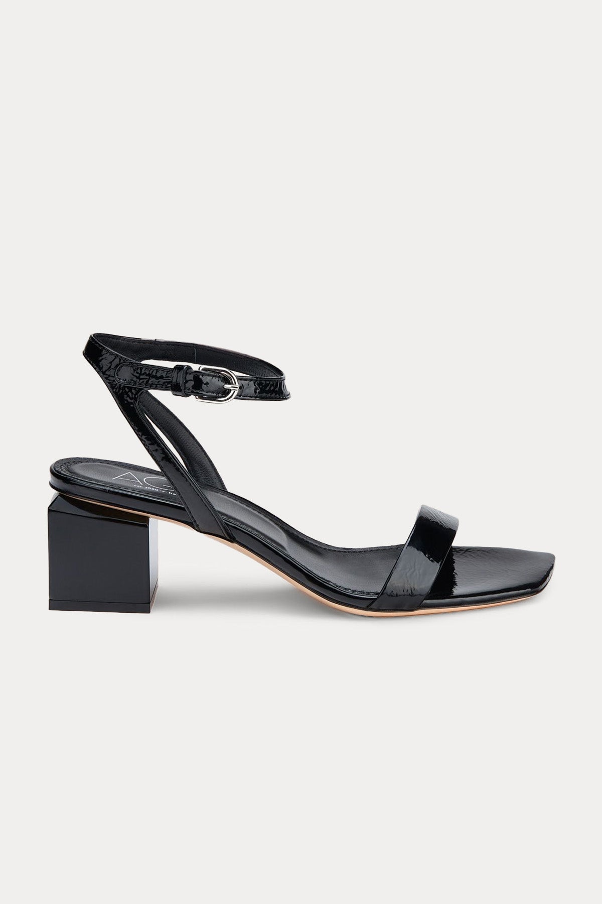 Agl Angie Küt Burun Topuklu Deri Sandalet
