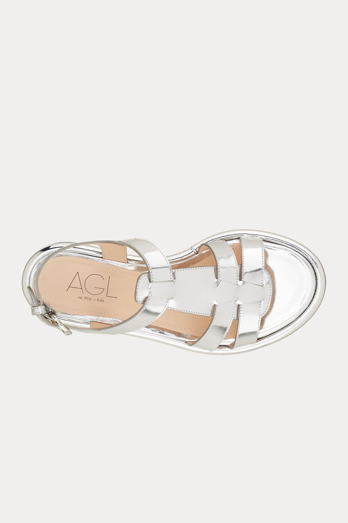 Agl Alison Straps Deri Sandalet