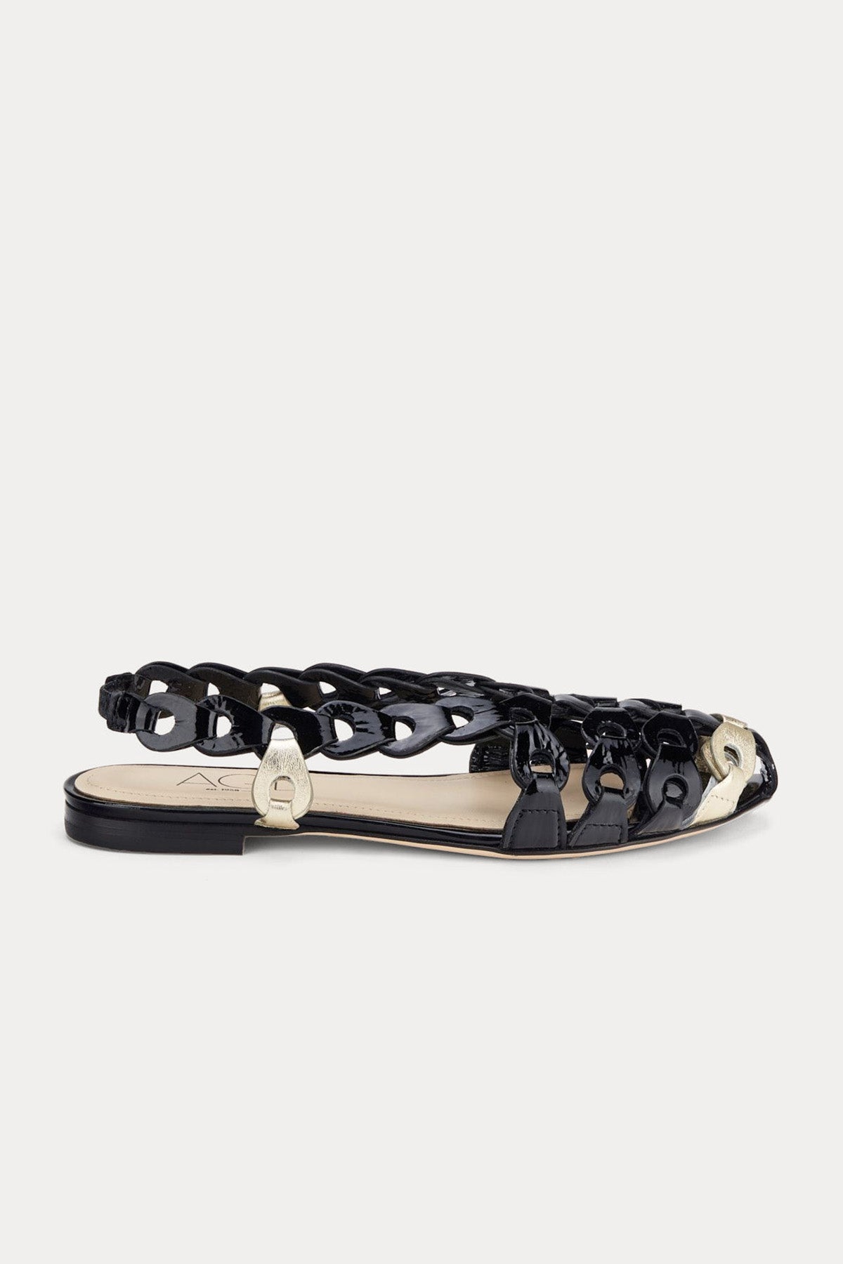 Agl Petal Ballet Deri Sandalet