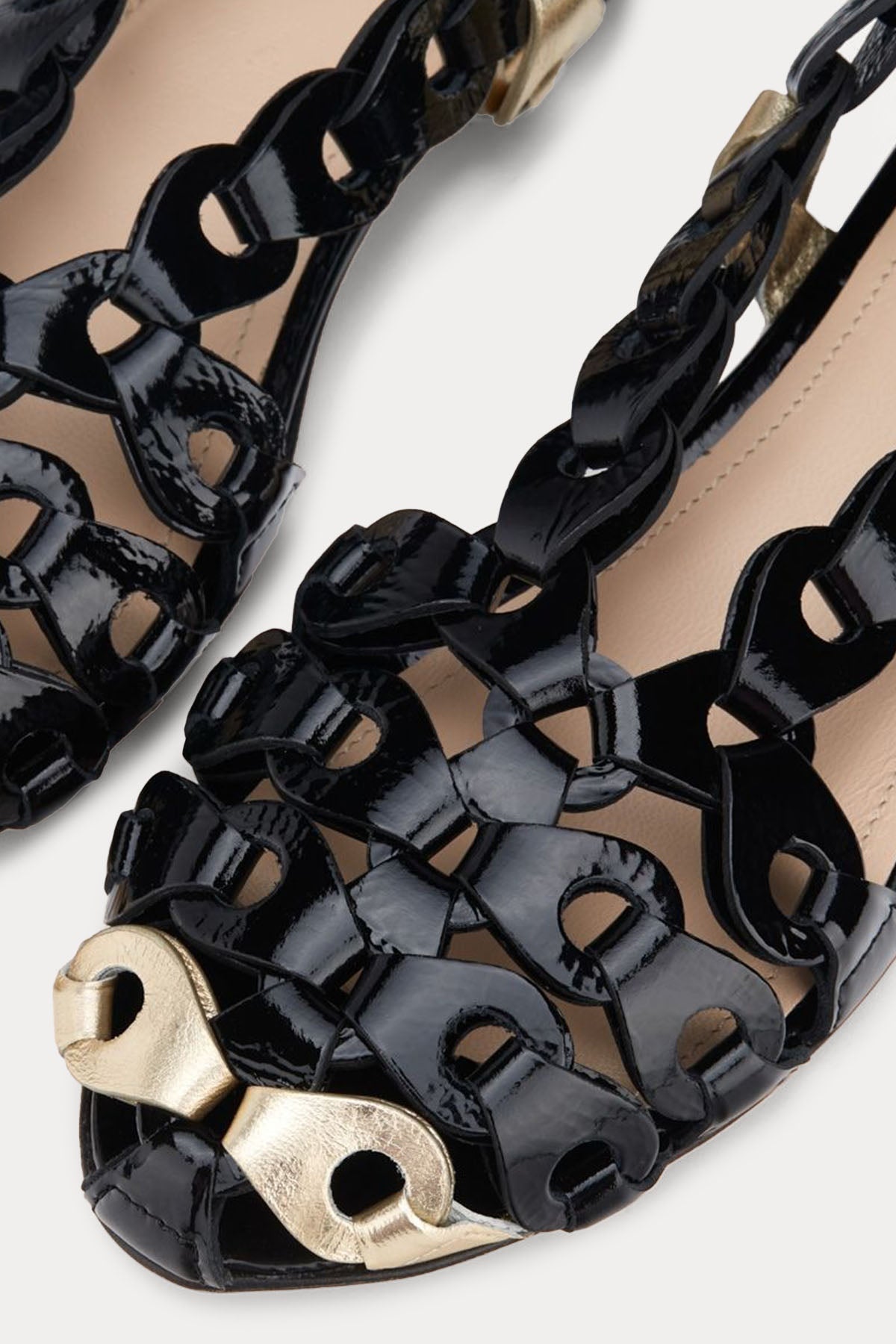 Agl Petal Ballet Deri Sandalet