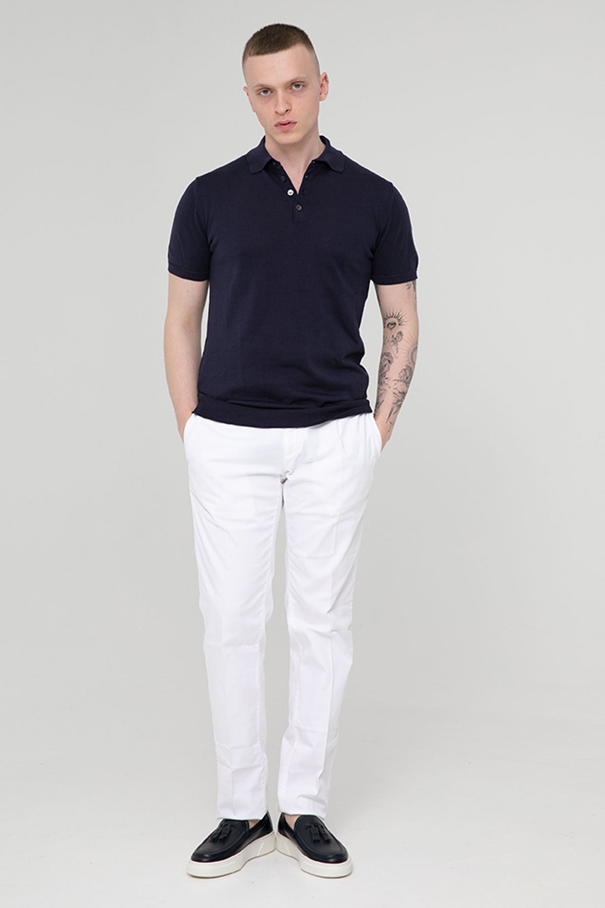 Fratelli Rossetti Püsküllü Deri Loafer Ayakkabı-Libas Trendy Fashion Store