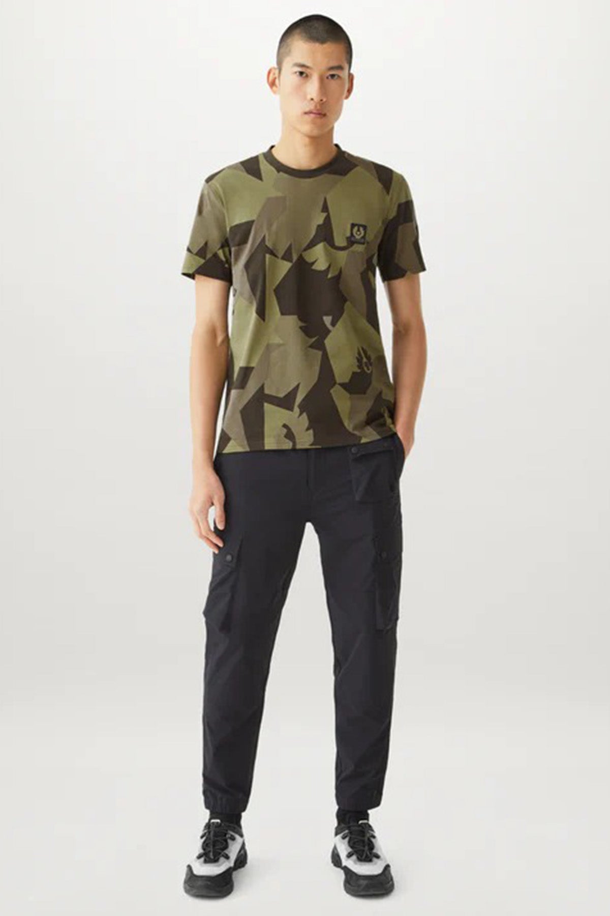 Belstaff Fragment Phoenix Yuvarlak Yaka T-shirt