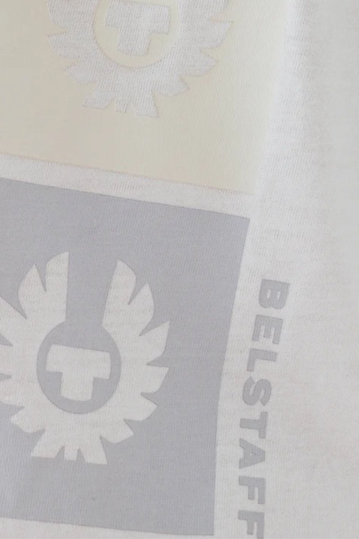 Belstaff Tile Yuvarlak Yaka Renkli Logolu T-shirt