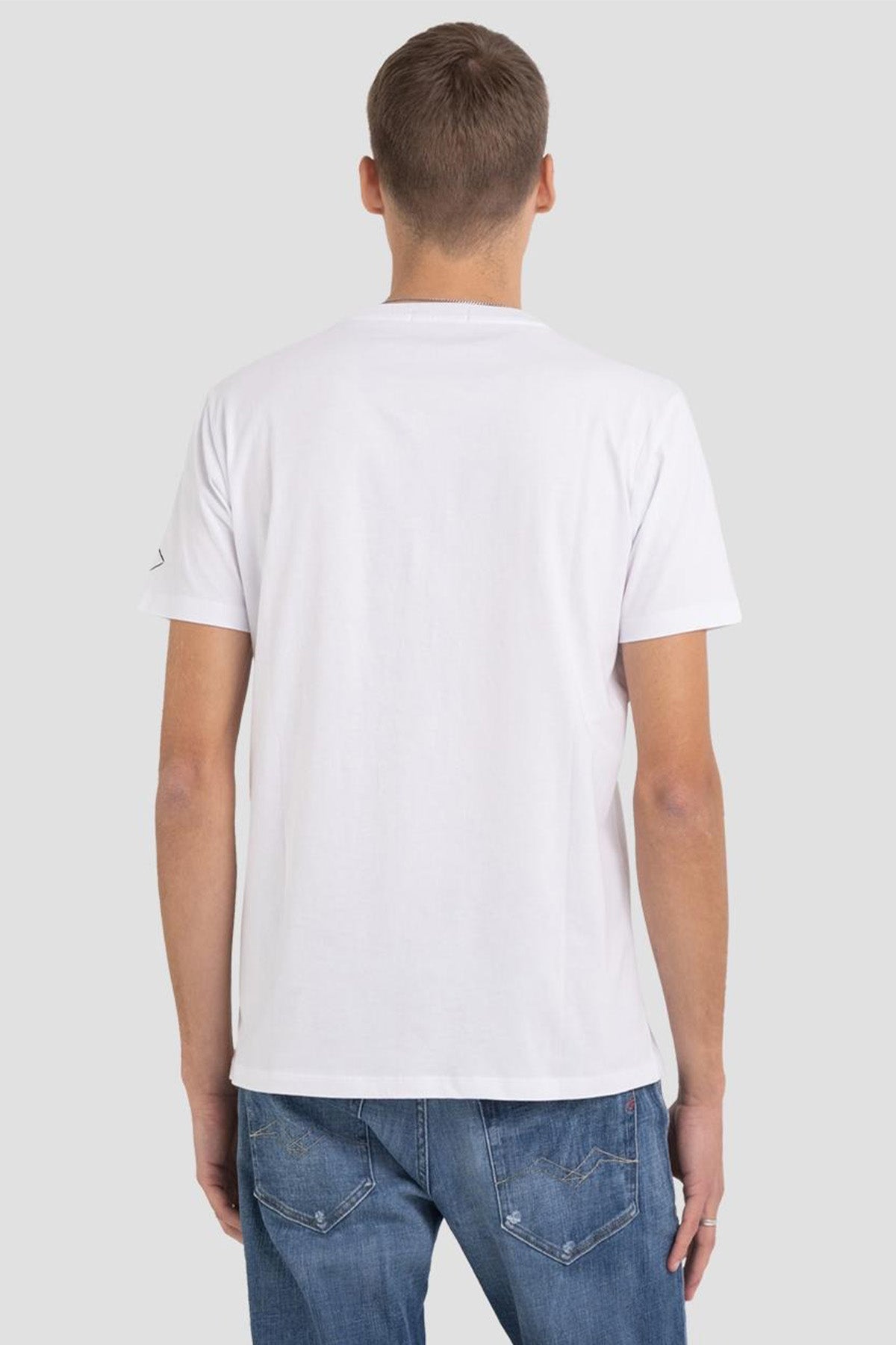 Replay Yuvarlak Yaka Baskılı T-shirt