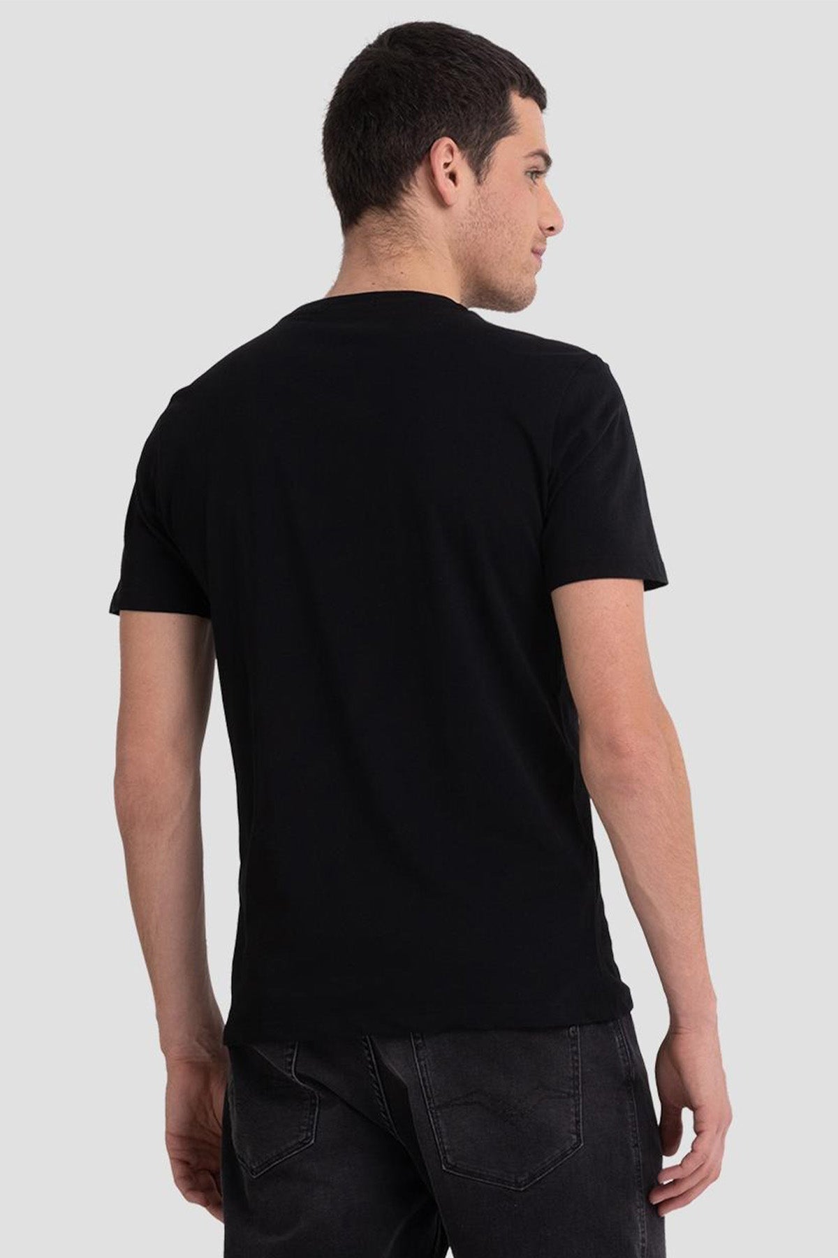 Replay Yuvarlak Yaka Baskılı T-shirt