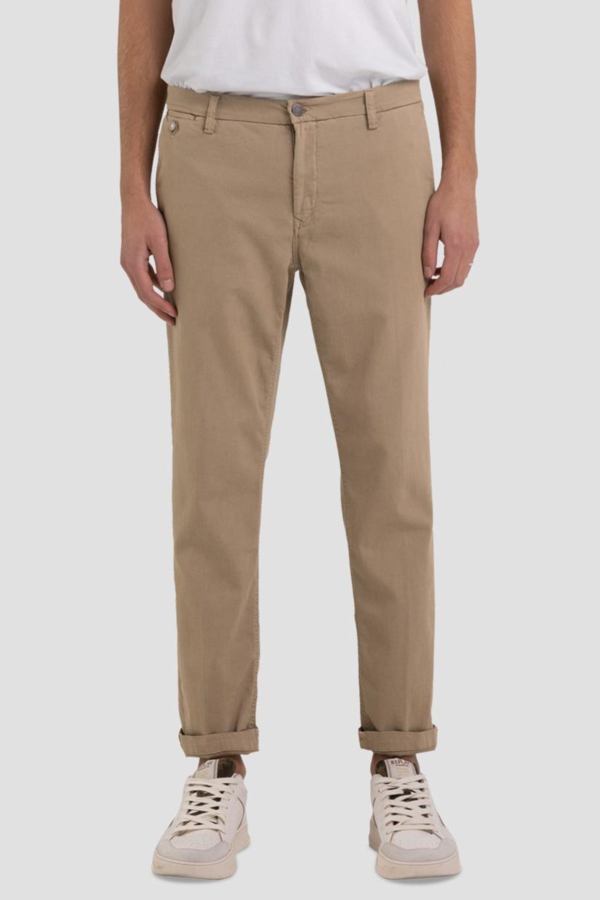 Replay Benni Hyperflex Yandan Cepli Regular Fit Pantolon