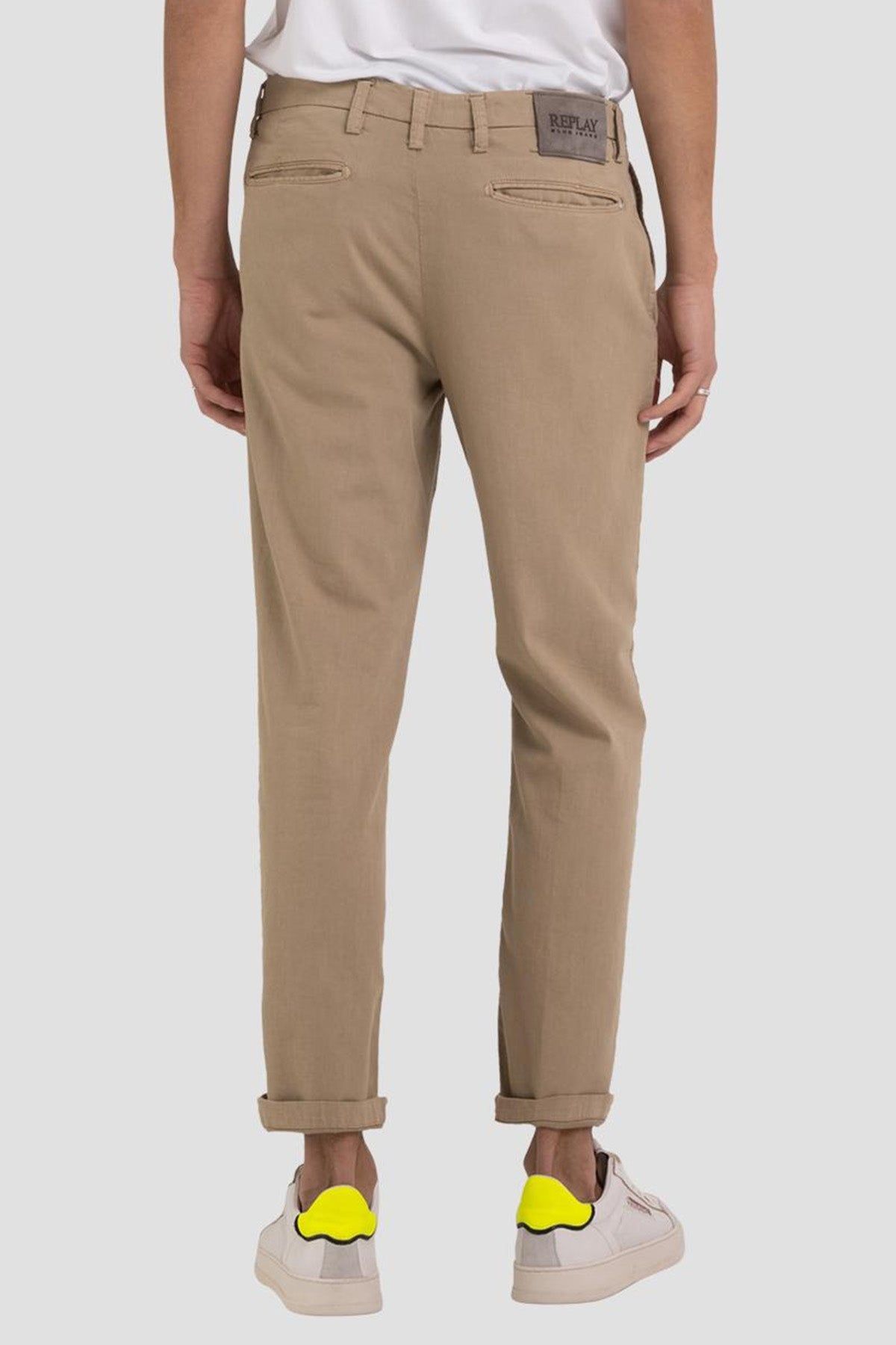 Replay Benni Hyperflex Yandan Cepli Regular Fit Pantolon