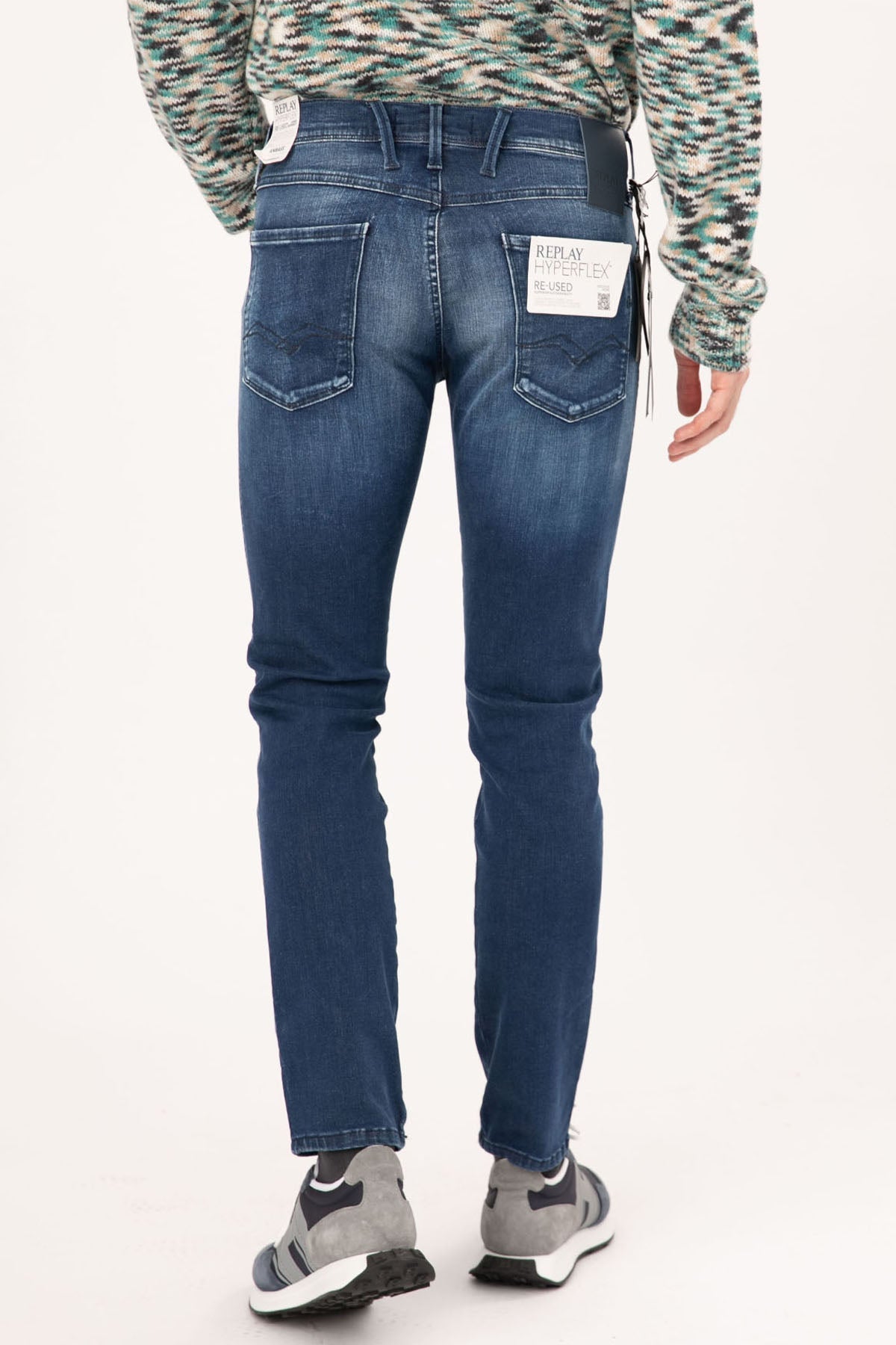 Replay Hyperflex Re-Used Anbass Slim Fit Jeans