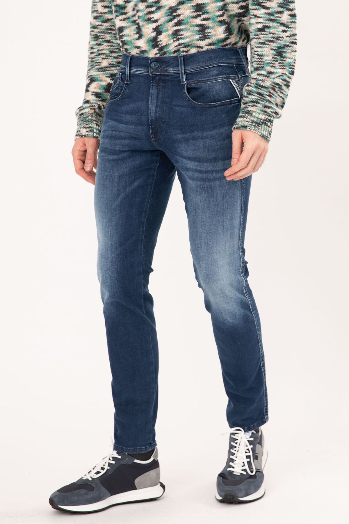 Replay Hyperflex Re-Used Anbass Slim Fit Jeans