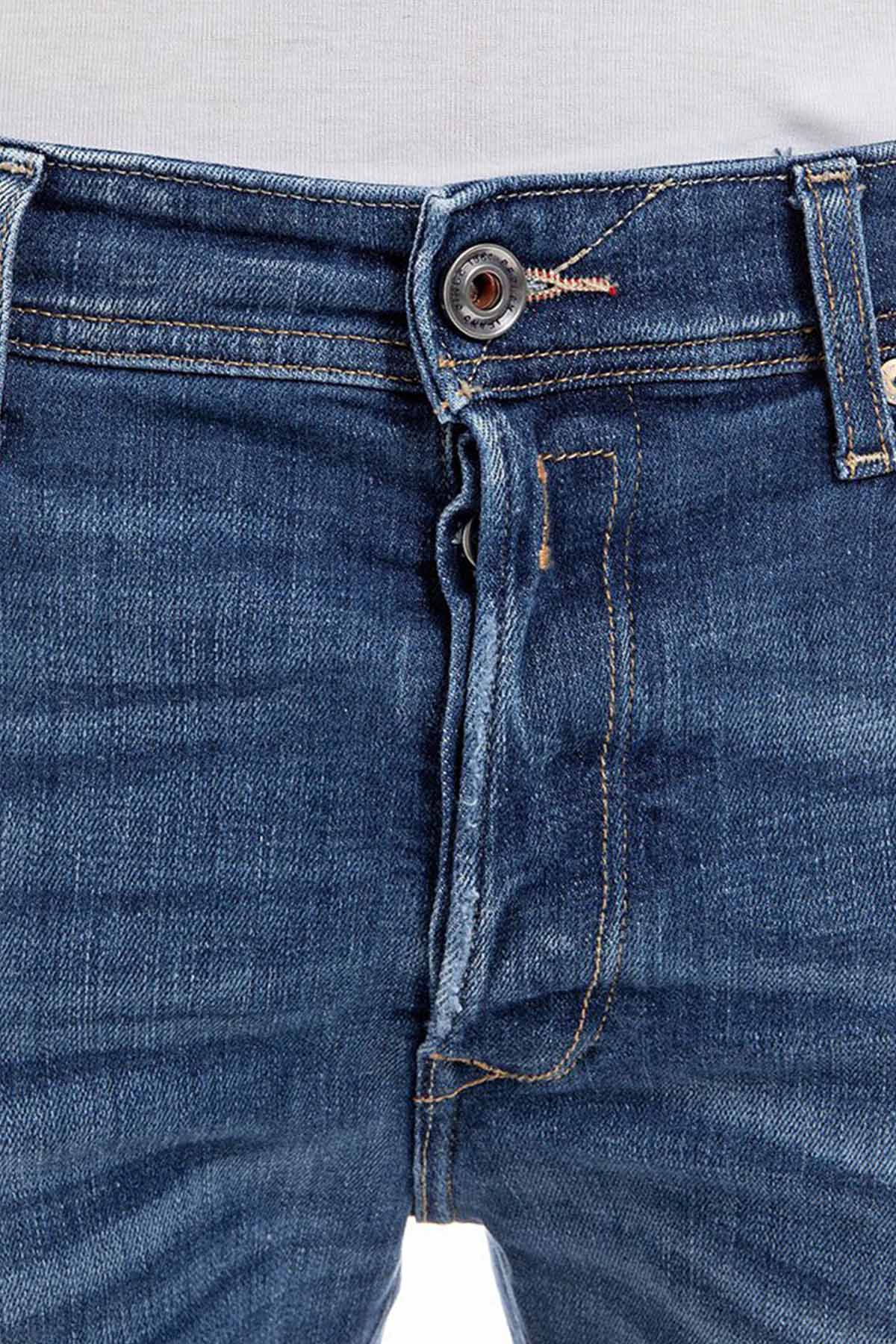 Replay RBJ 901 Tapered Fit Yırtık Detaylı Denim Şort-Libas Trendy Fashion Store