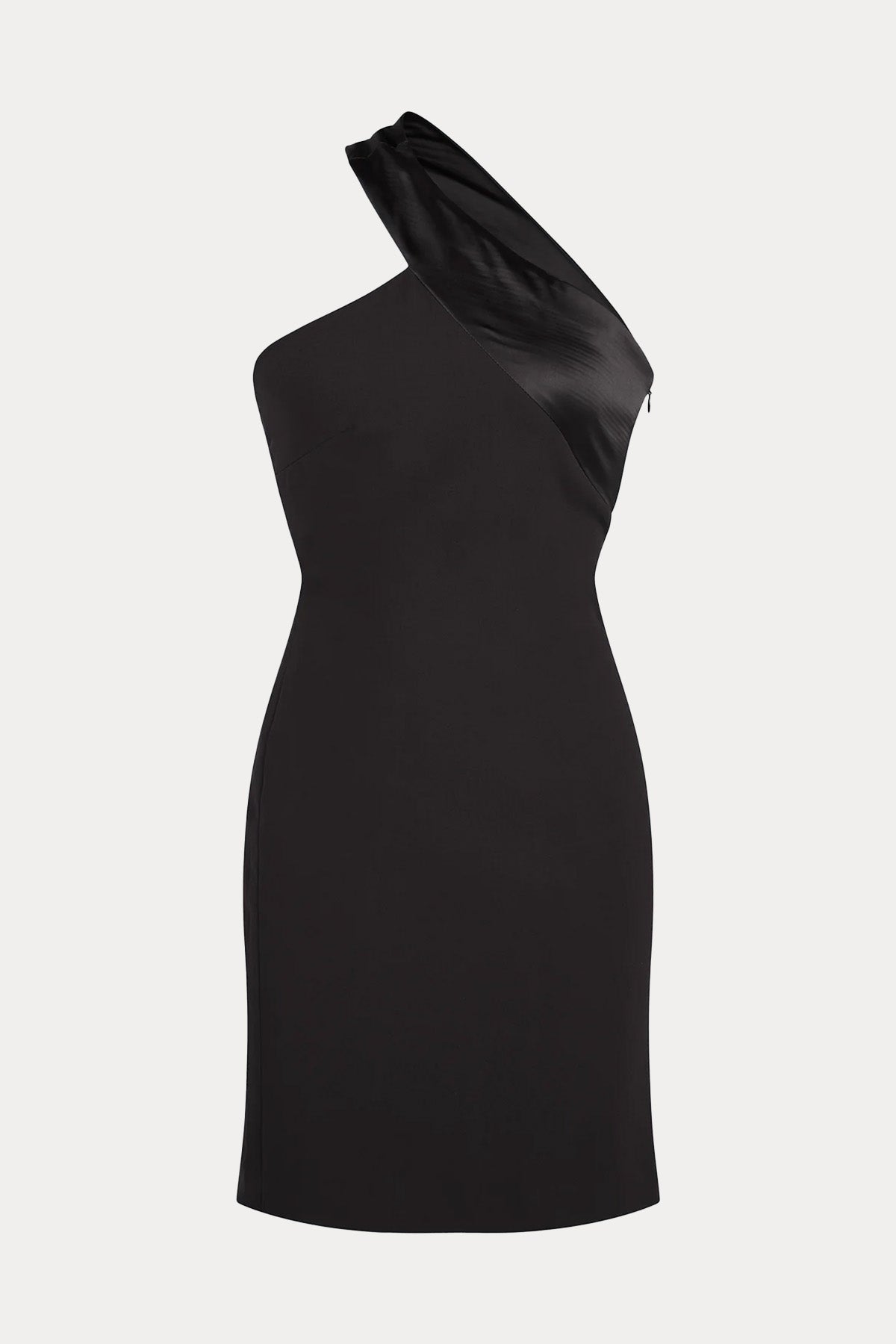 Halston Tek Omuz Mini Abiye Elbise-Libas Trendy Fashion Store