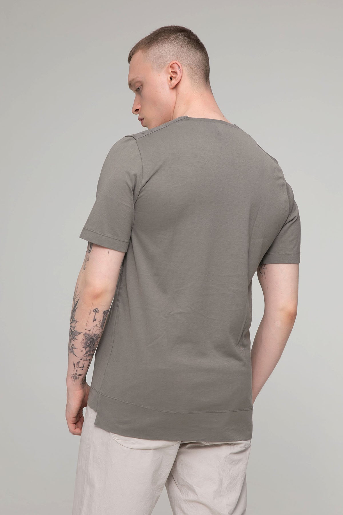 Transit Regular Fit Cep Detaylı Yuvarlak Yaka T-shirt-Libas Trendy Fashion Store