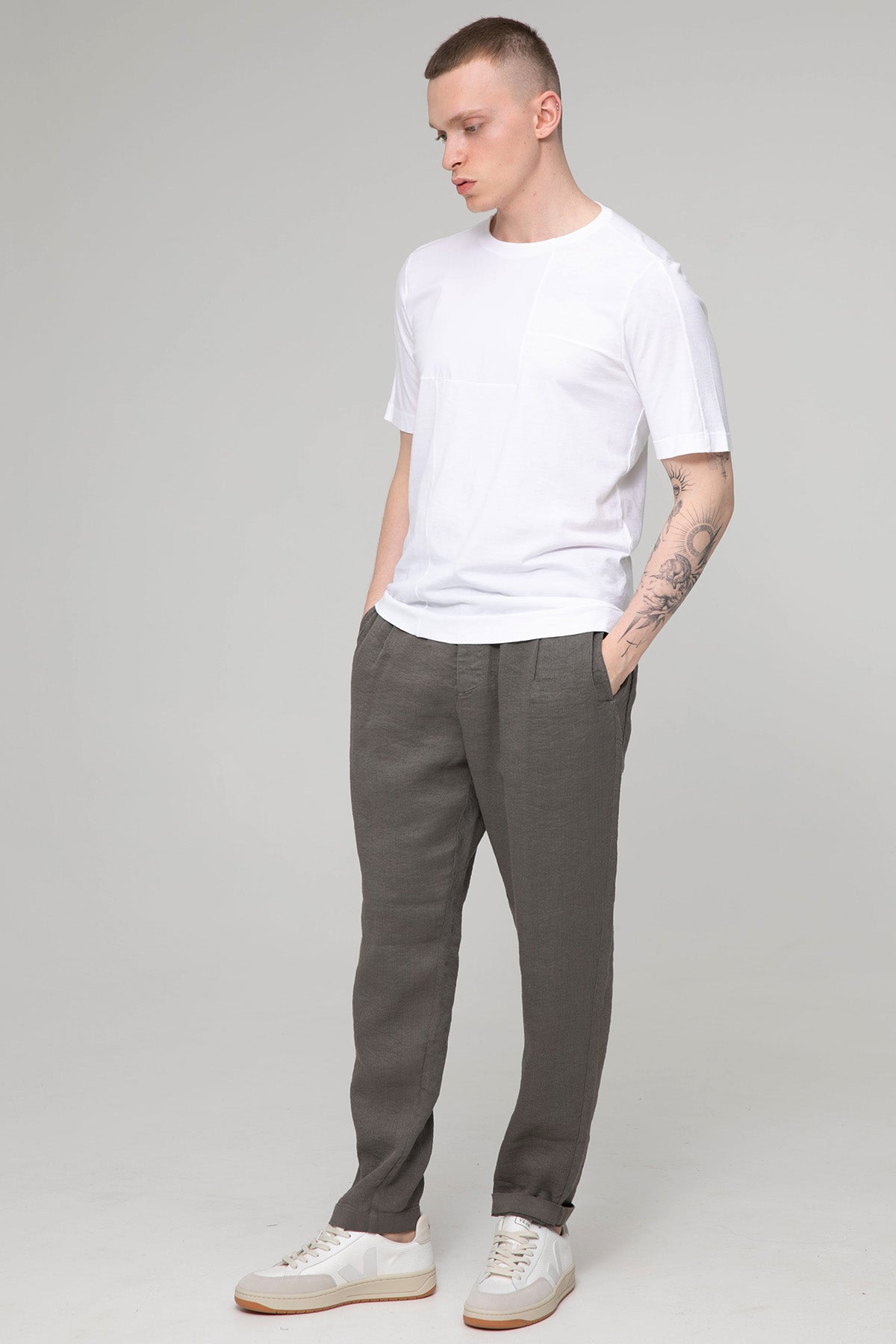 Transit Yuvarlak Yaka T-shirt-Libas Trendy Fashion Store