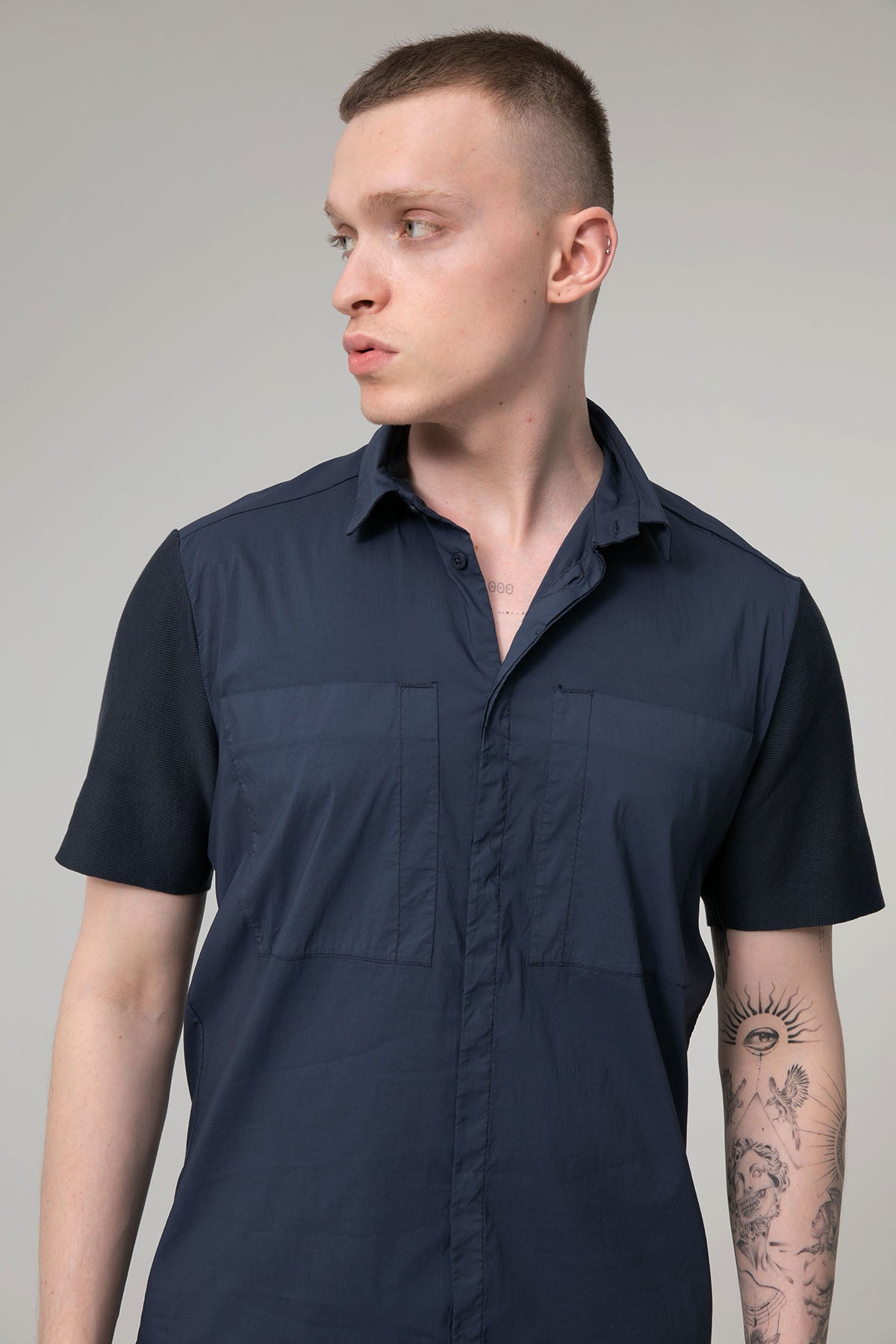 Transit Cep Detaylı Streç Gömlek-Libas Trendy Fashion Store