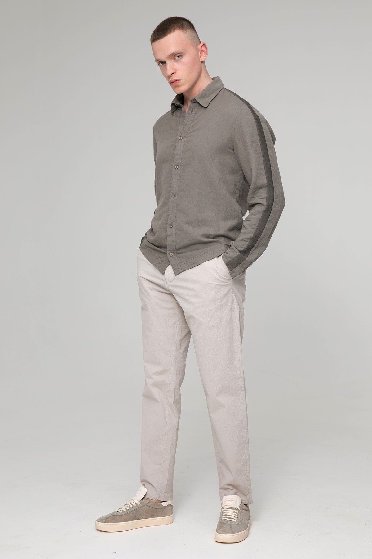 Transit Regular Fit Ketenli Gömlek-Libas Trendy Fashion Store