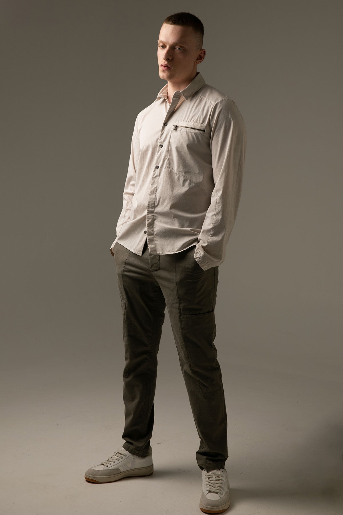 Transit Fermuarlı Cep Detaylı Gömlek-Libas Trendy Fashion Store