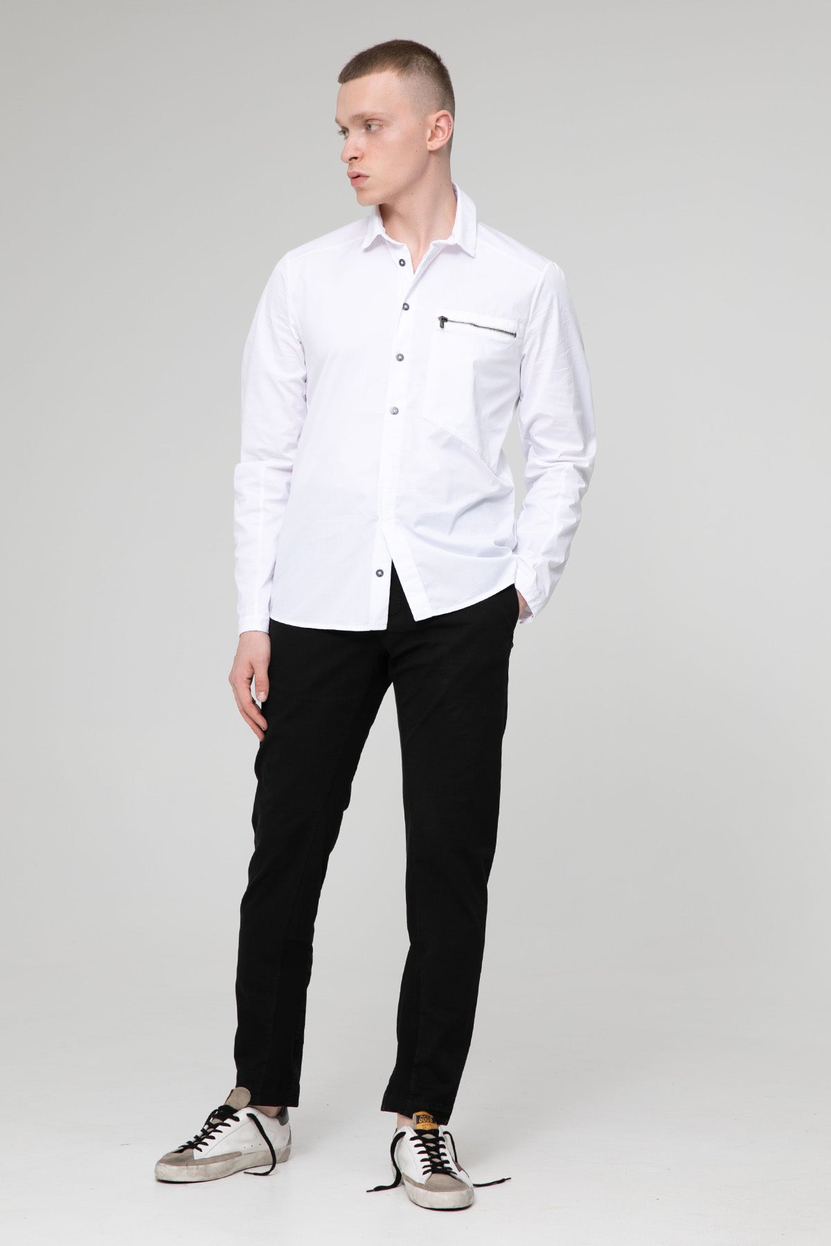 Transit Fermuarlı Cep Detaylı Gömlek-Libas Trendy Fashion Store