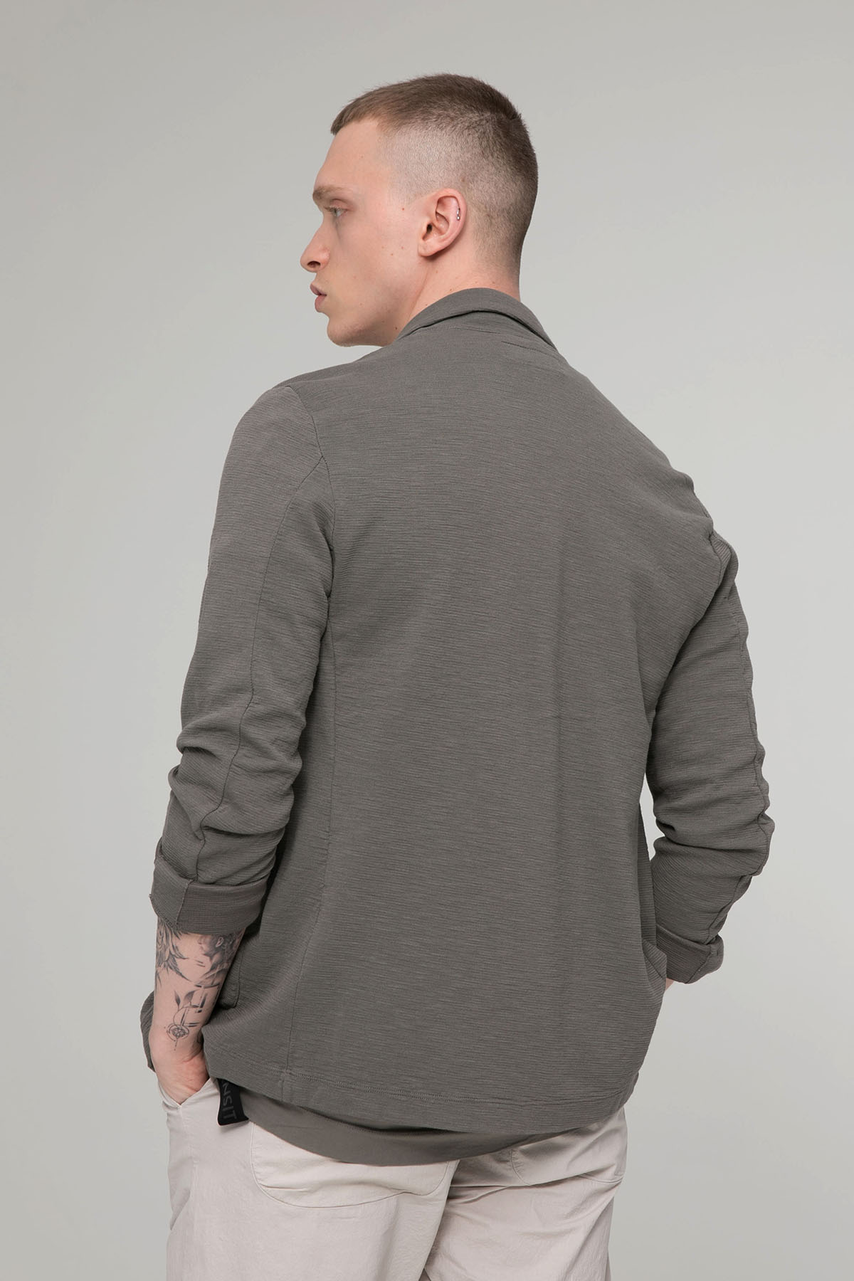 Transit Çift Düğmeli Örgü Blazer Ceket-Libas Trendy Fashion Store