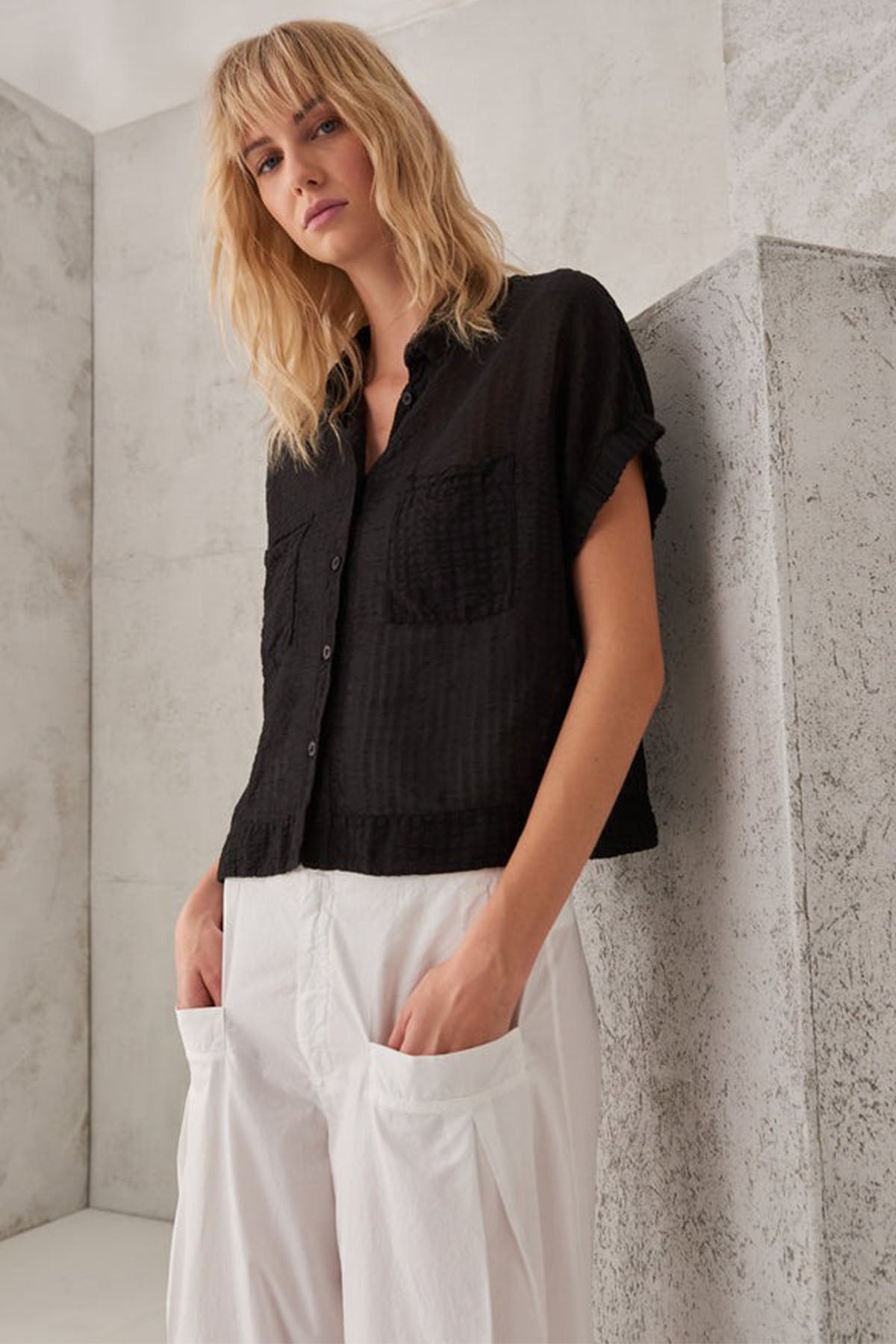 Transit Cep Detaylı Gömlek-Libas Trendy Fashion Store