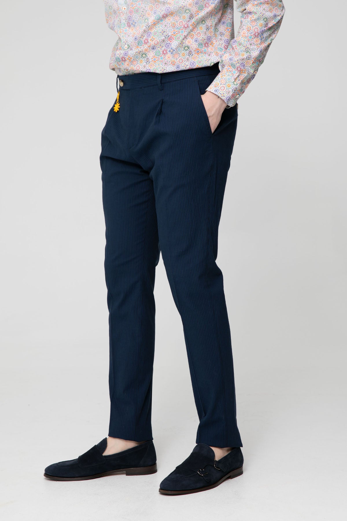 Manuel Ritz Tek Pile Gofre Kumaş Yandan Cepli Pantolon-Libas Trendy Fashion Store