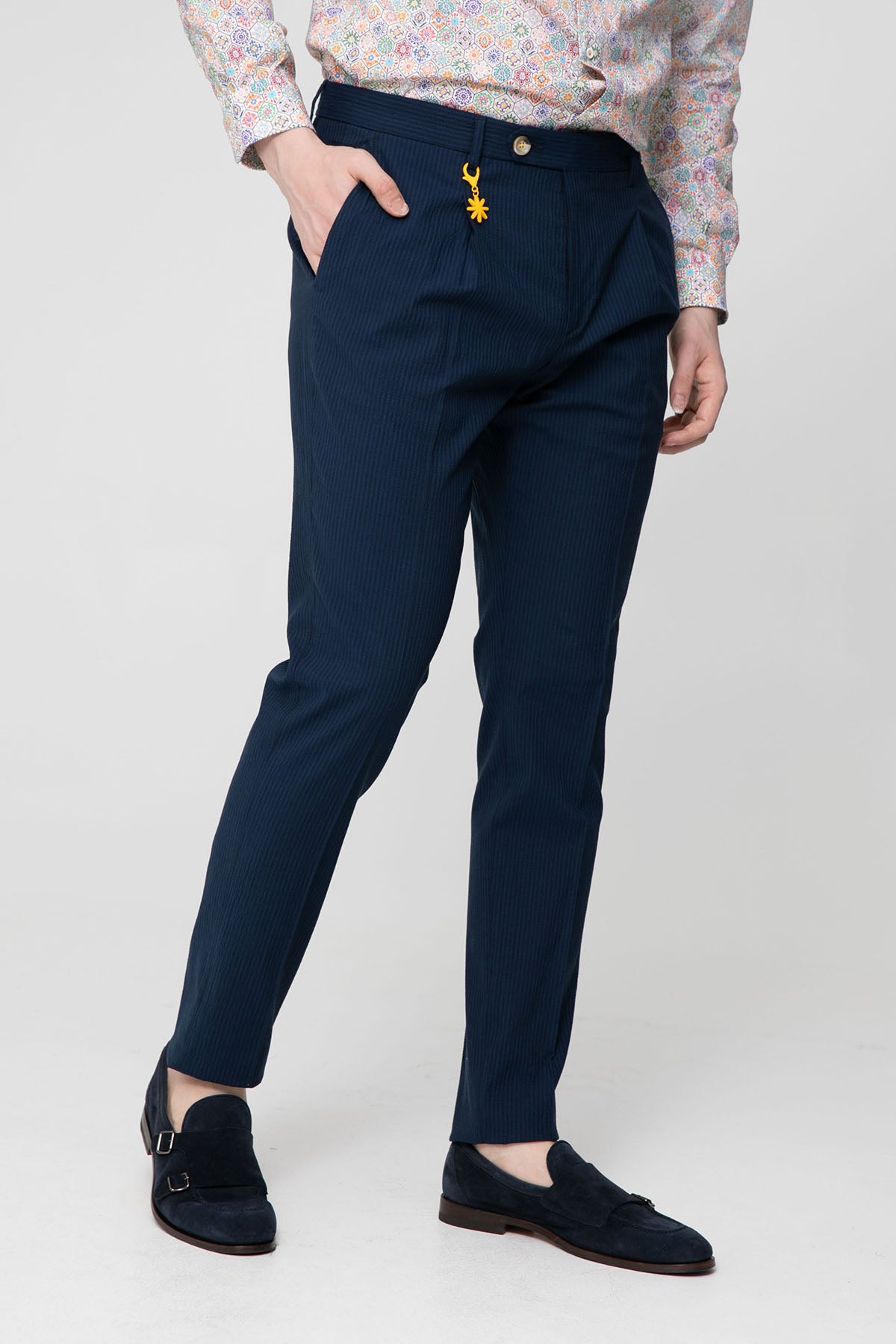 Manuel Ritz Tek Pile Gofre Kumaş Yandan Cepli Pantolon-Libas Trendy Fashion Store