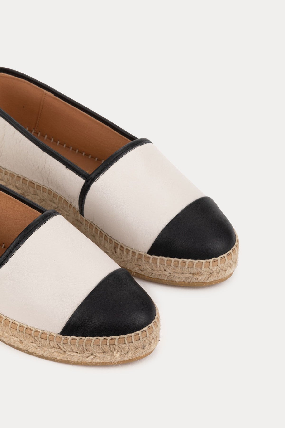 Kanna Dora Hasır Örgü Detaylı Deri Espadril-Libas Trendy Fashion Store