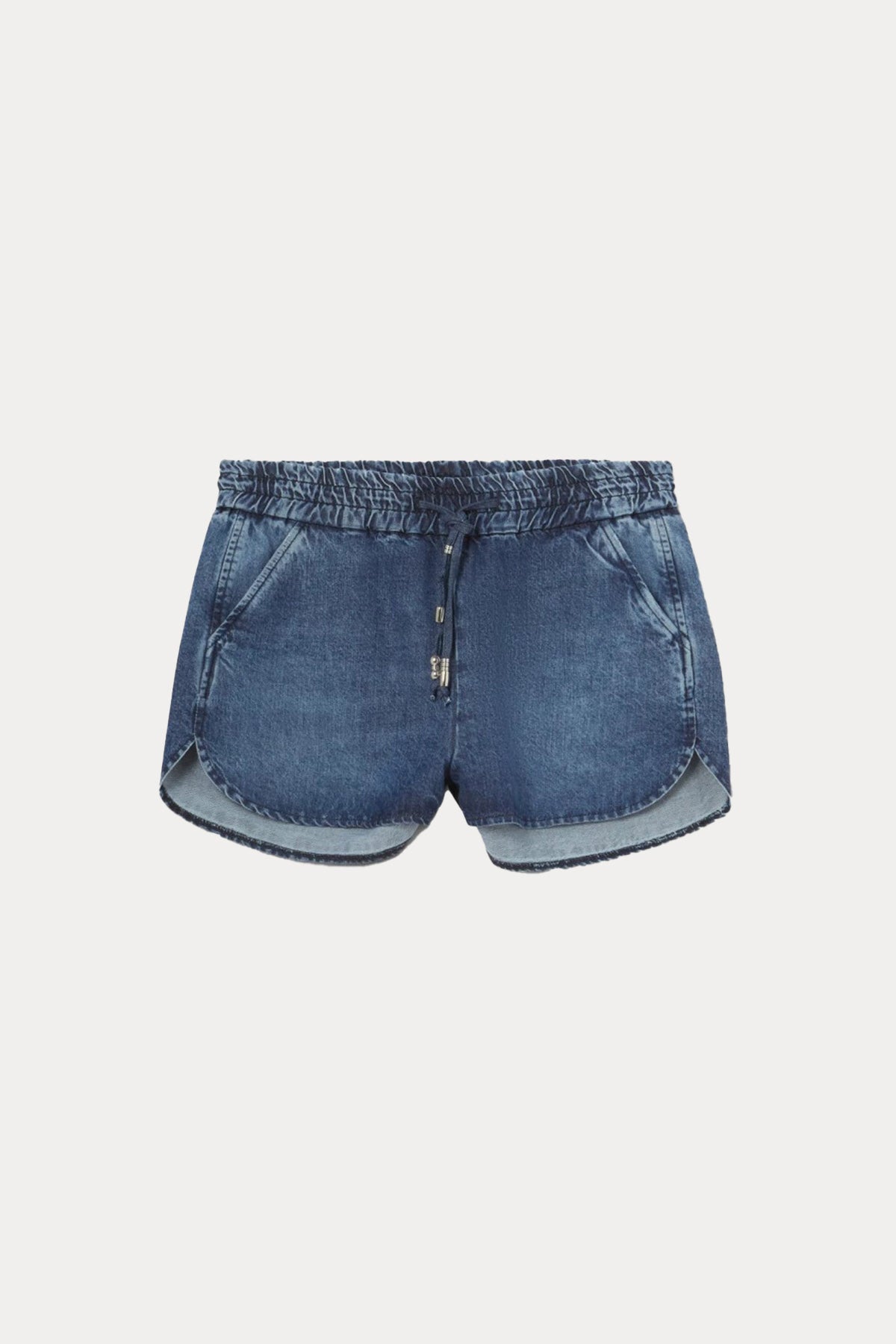 Dondup Beli Lastikli Jean Şort