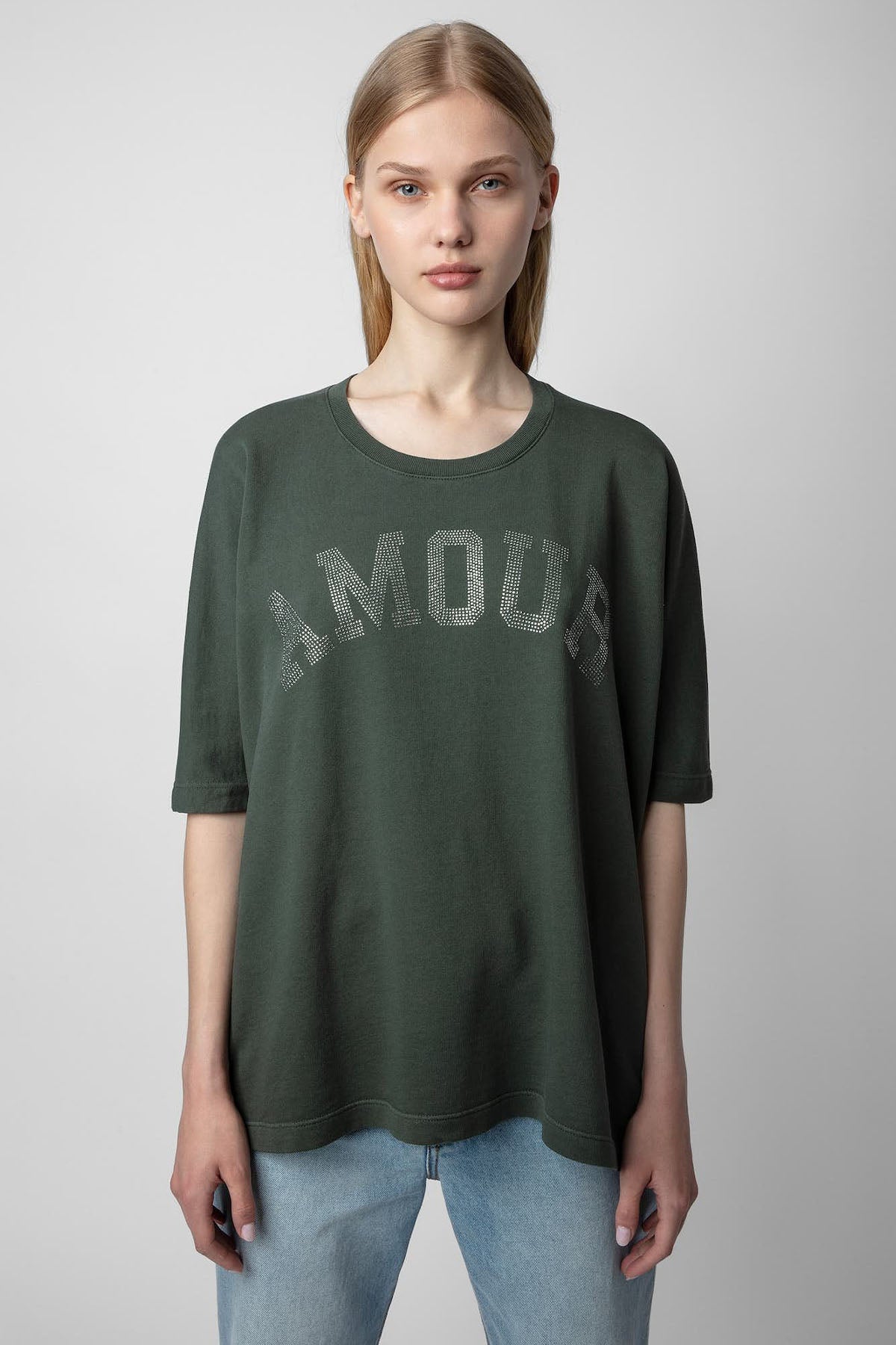 Zadig & Voltaire Geniş Kesim Amour Logolu T-shirt-Libas Trendy Fashion Store
