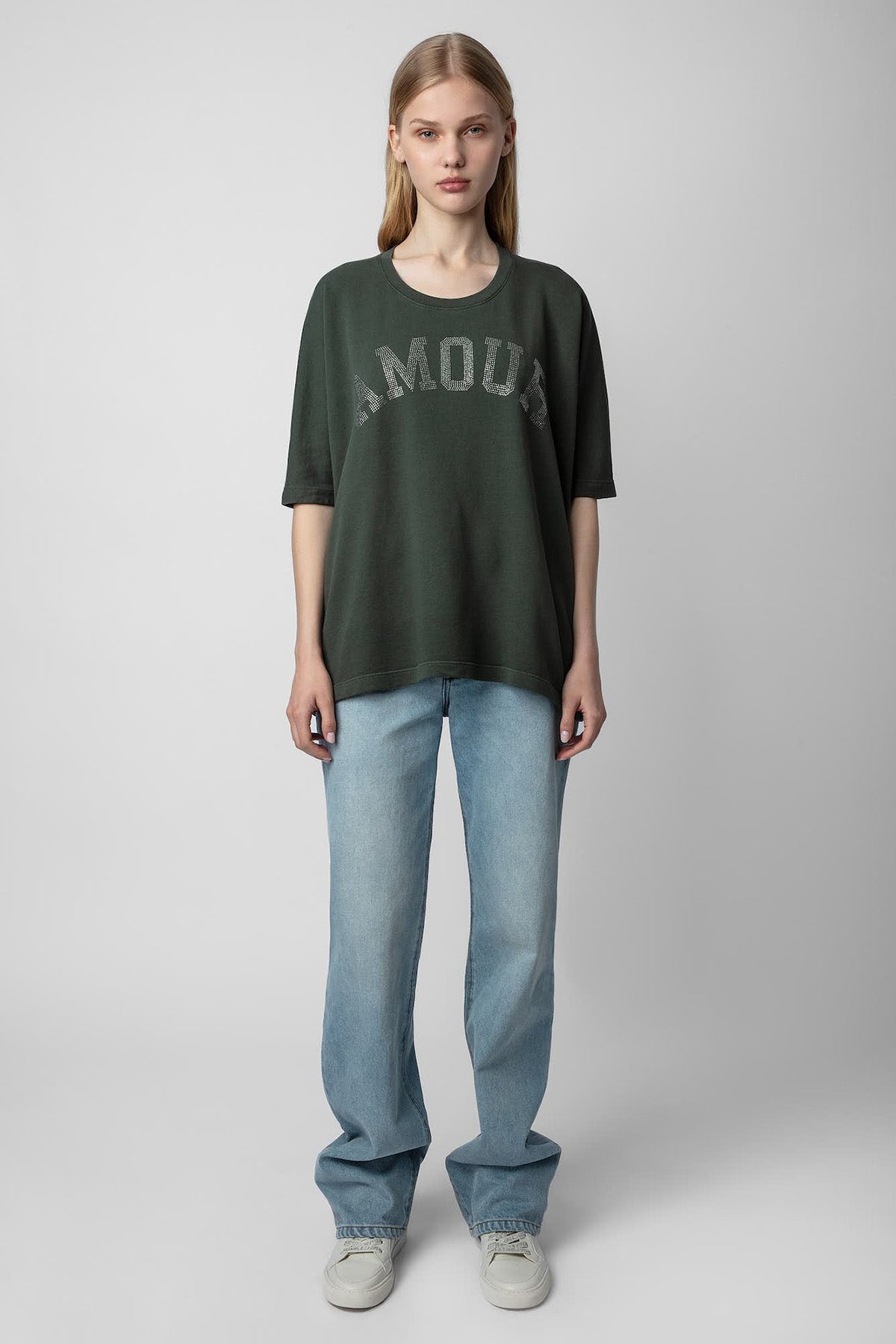 Zadig & Voltaire Geniş Kesim Amour Logolu T-shirt-Libas Trendy Fashion Store