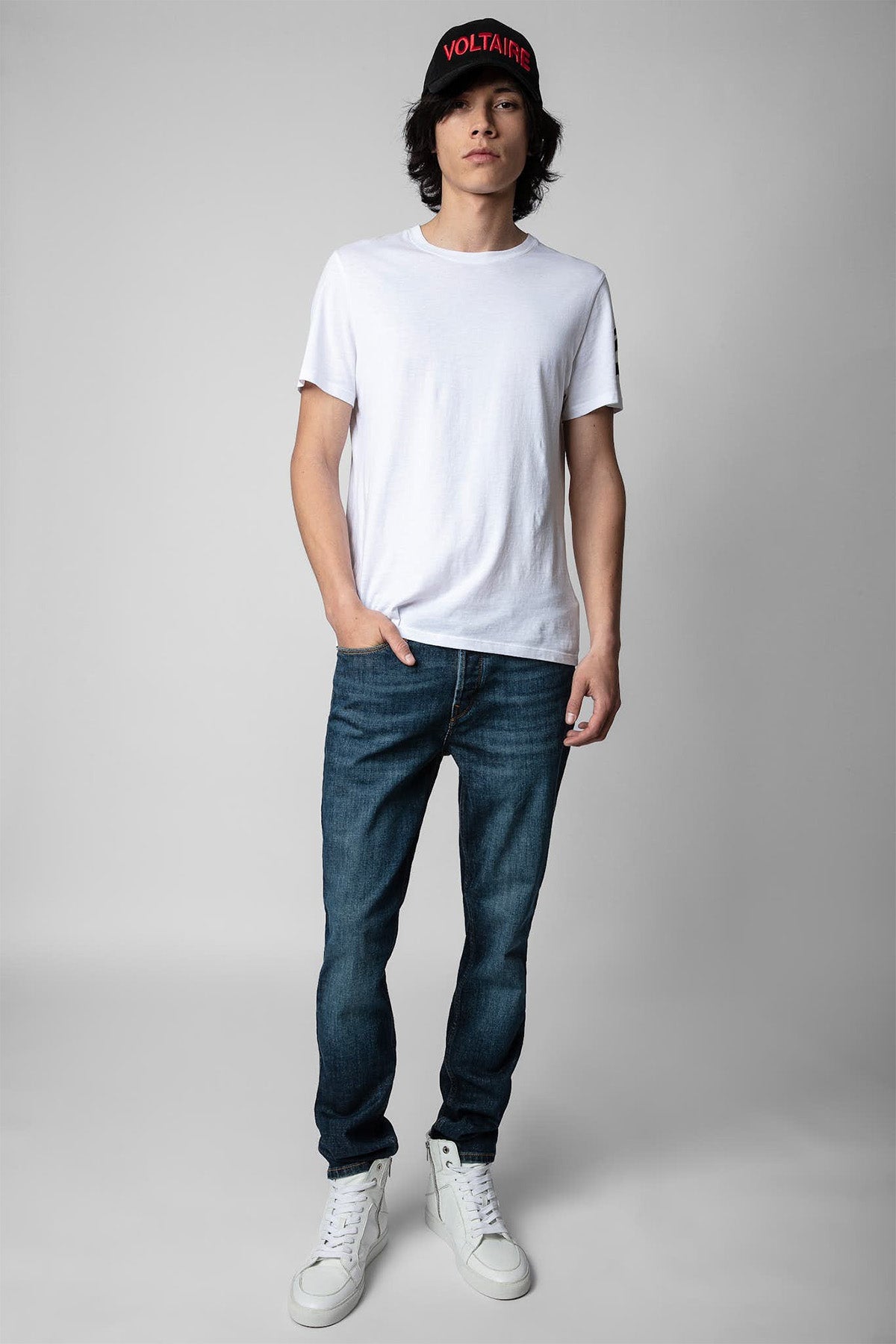 Zadig & Voltaire Yuvarlak Yaka T-shirt-Libas Trendy Fashion Store