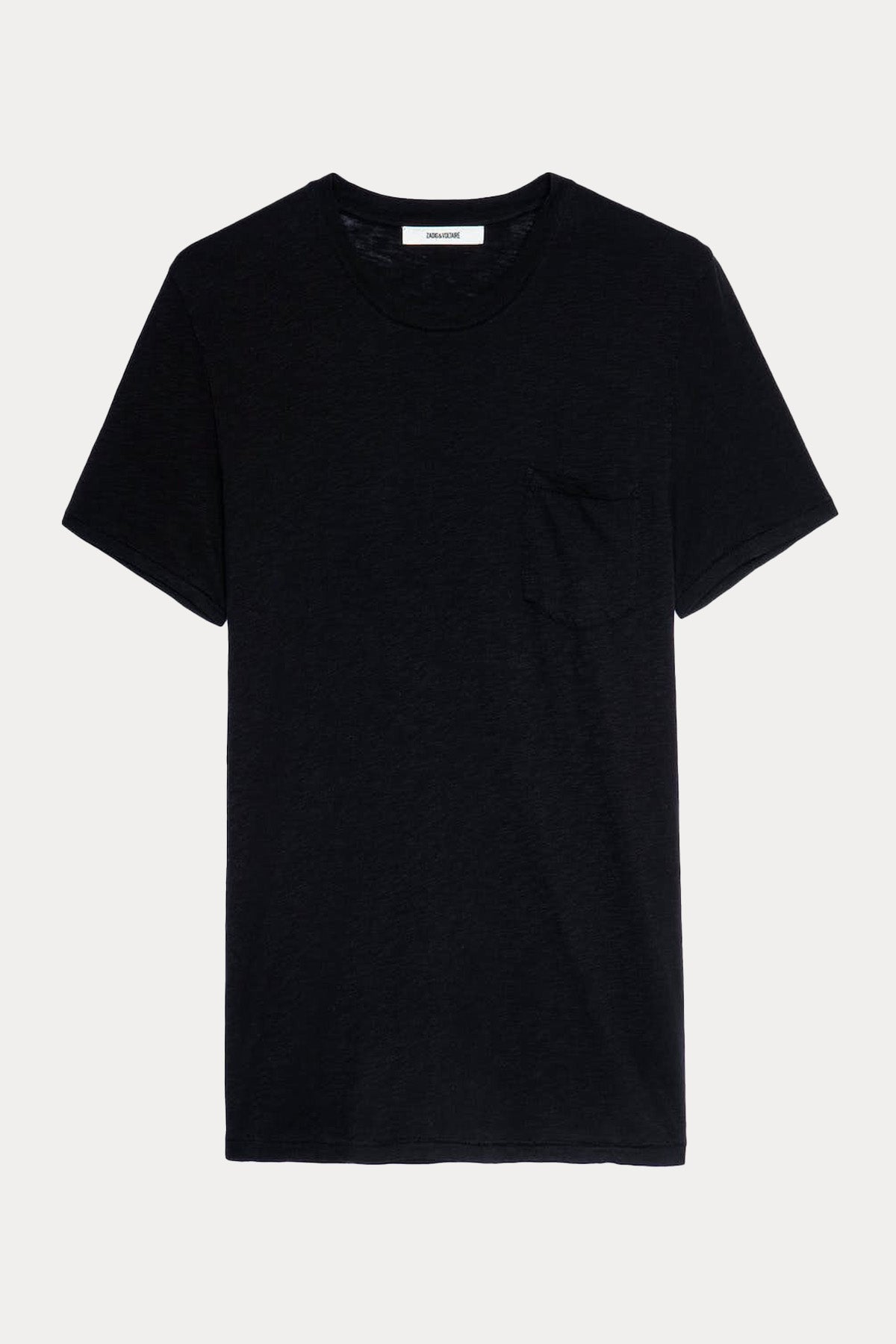 Zadig & Voltaire Kuru Kafa Logolu T-shirt-Libas Trendy Fashion Store