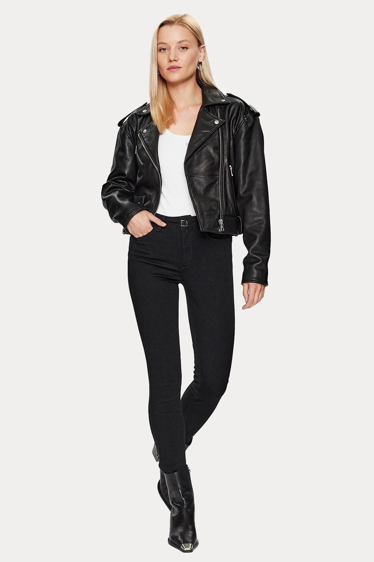 Liu Jo Skinny Fit Yüksek Bel Streç Jeans-Libas Trendy Fashion Store