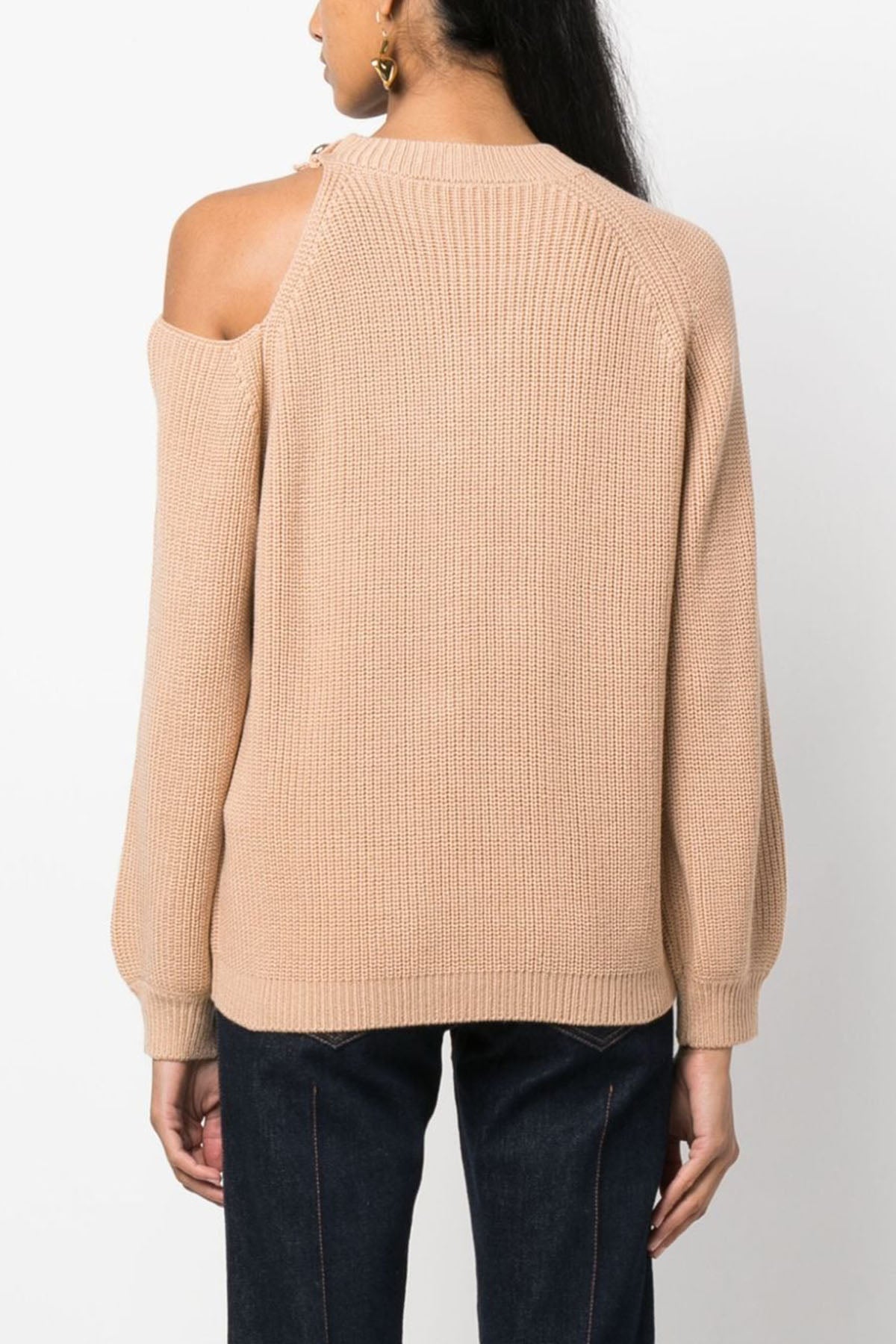 Liu Jo Yün Karışımlı Tek Omuz Örgü Triko-Libas Trendy Fashion Store