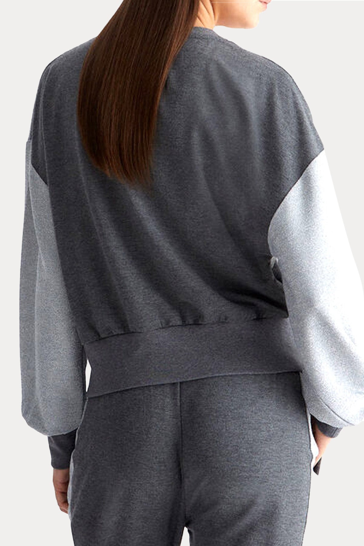 Liu Jo Yuvarlak Yaka Logolu Sweatshirt-Libas Trendy Fashion Store