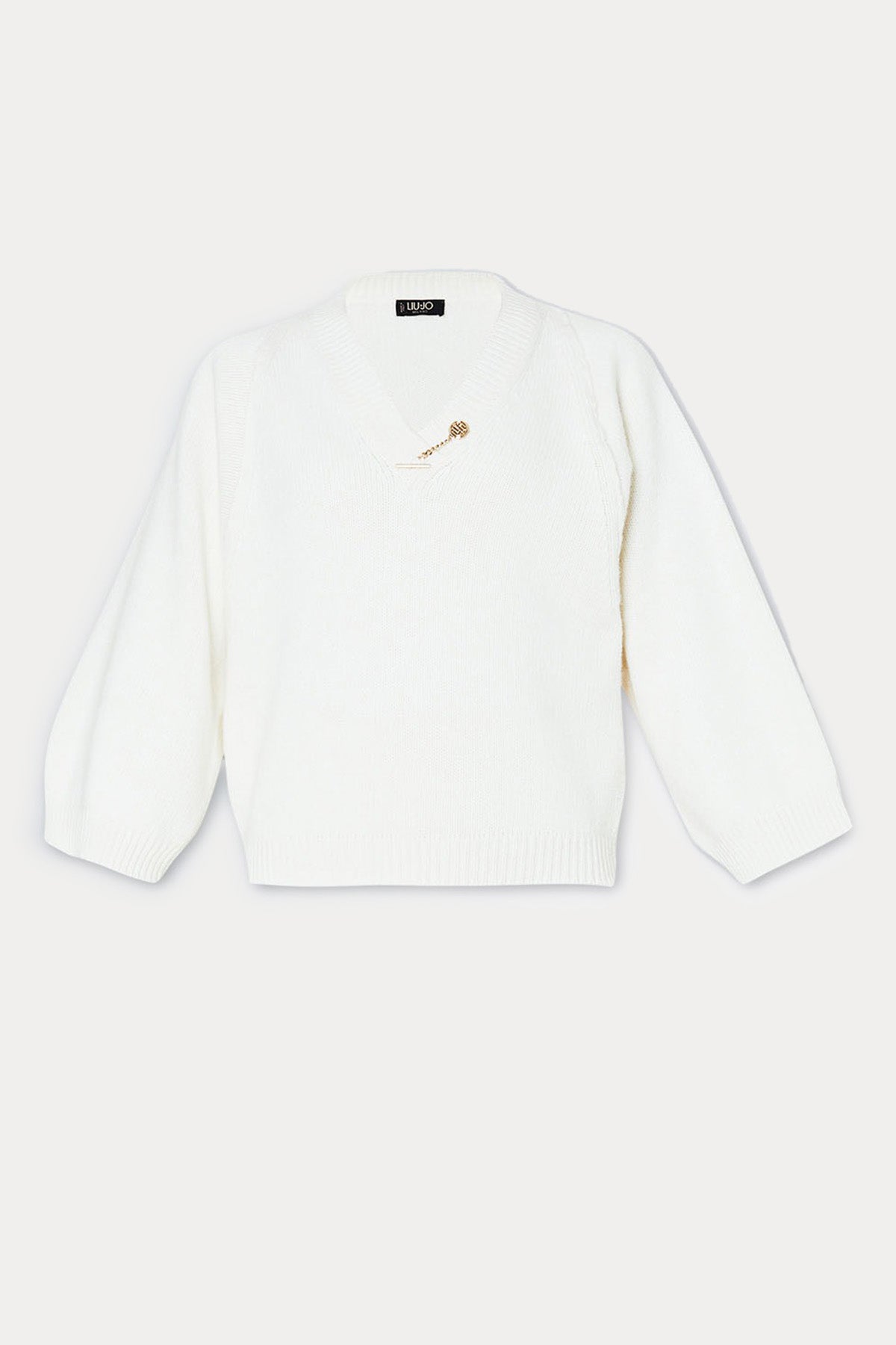 Liu Jo V Yaka Kaşmirli Örgü Yün Triko-Libas Trendy Fashion Store