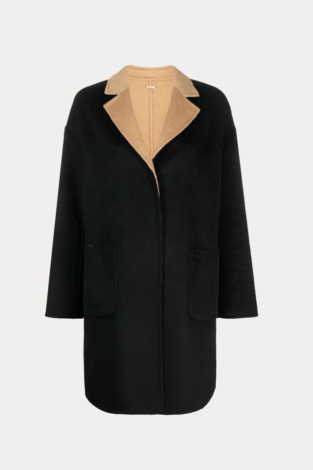 Liu Jo Geniş Kesim Çift Taraflı Yün Kaban-Libas Trendy Fashion Store