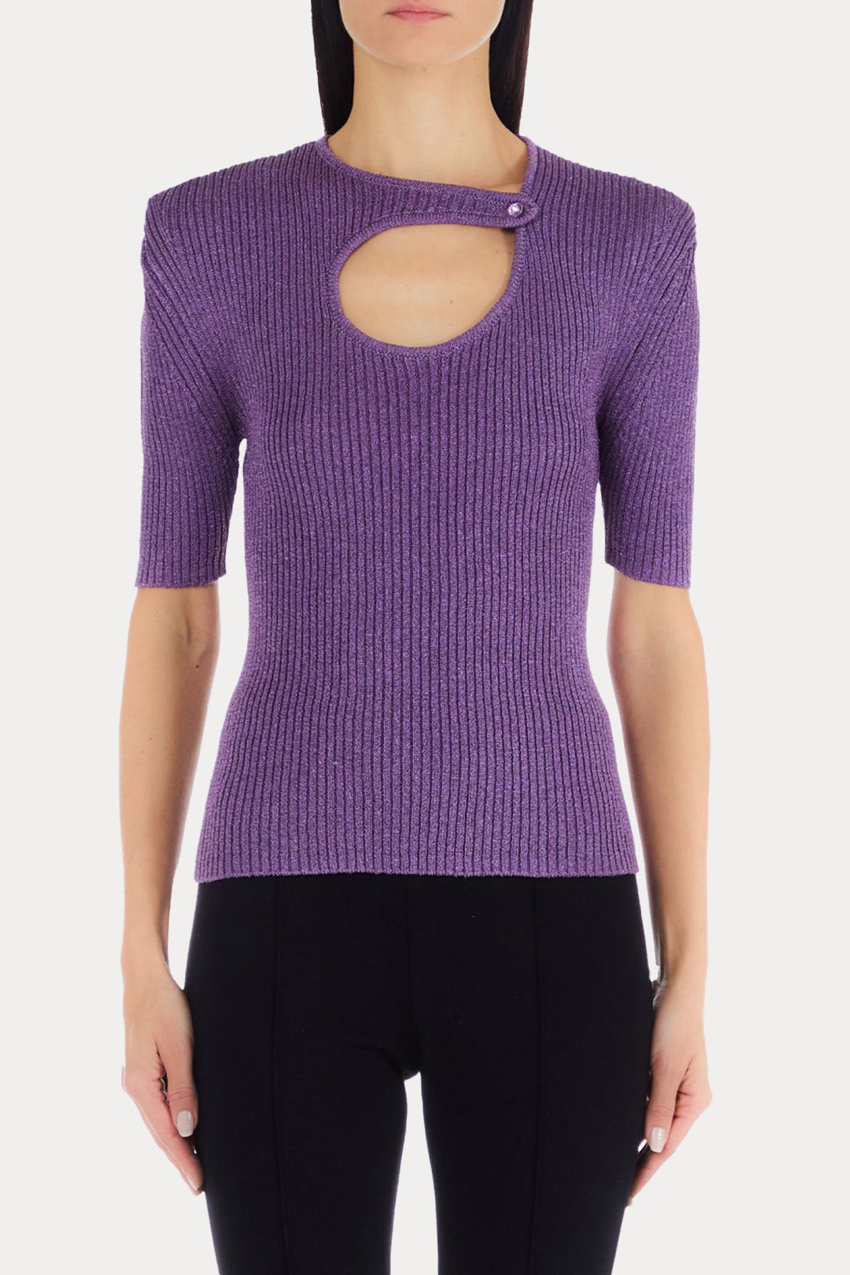 Liu Jo Örgü Kısa Kollu Triko-Libas Trendy Fashion Store