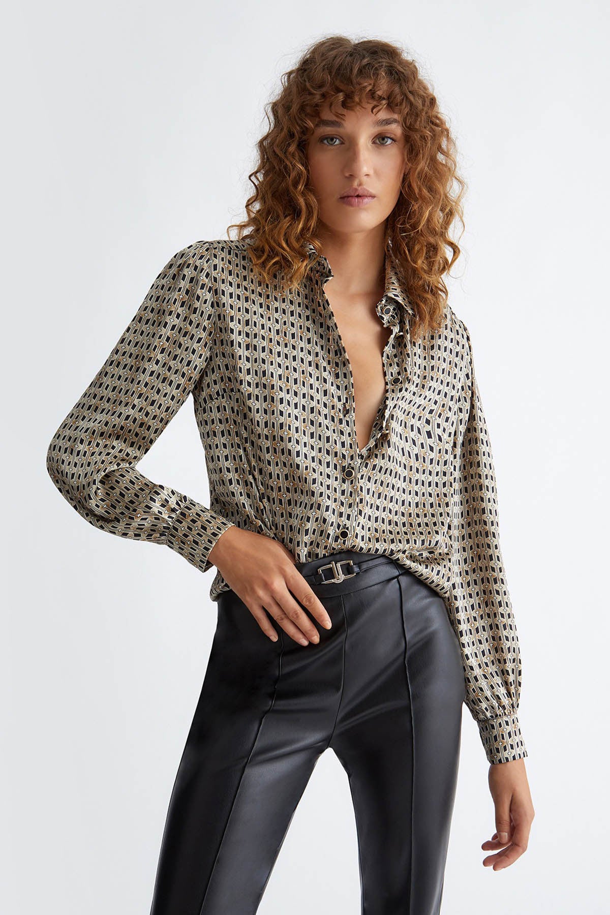 Liu Jo Desenli Gömlek-Libas Trendy Fashion Store