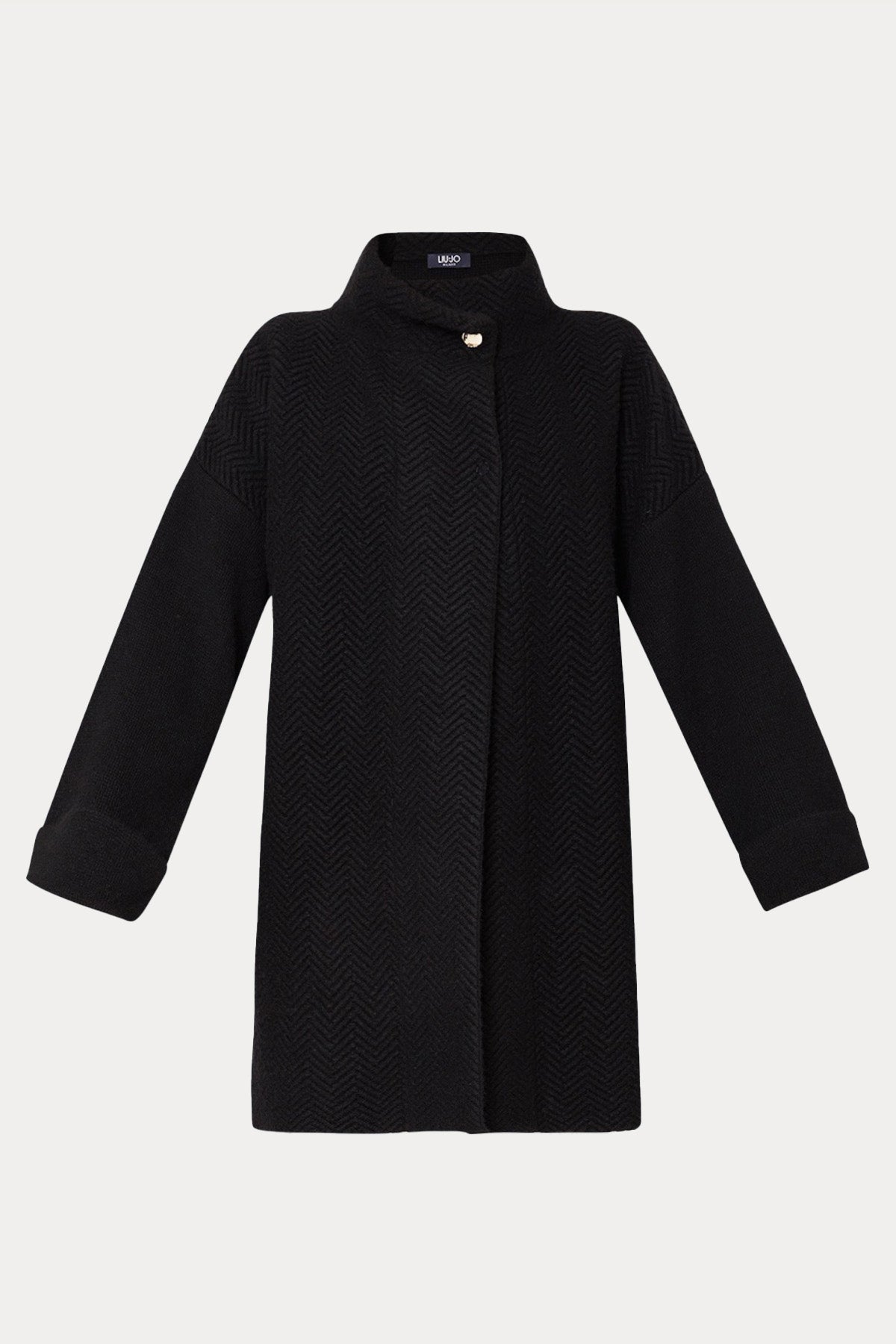 Liu Jo Geniş Kesim Dik Yaka Balık Sırtı Ceket-Libas Trendy Fashion Store