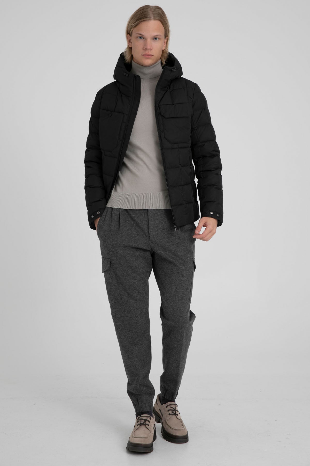 Hetrego Axel Kapüşonlu Puffer Mont-Libas Trendy Fashion Store