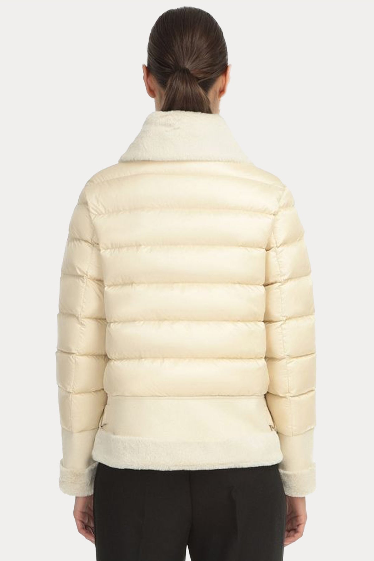 Hetrego Willa Süet Detaylı Puffer Mont-Libas Trendy Fashion Store