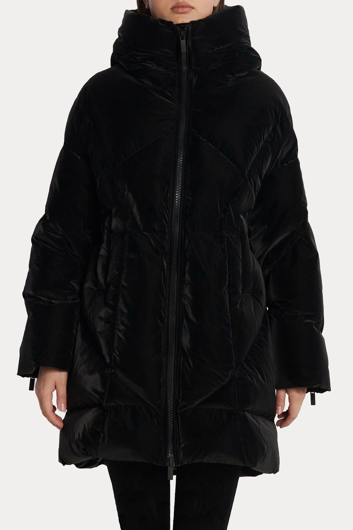 Hetrego Mireya Geniş Kesim Kapüşonlu Puffer Mont-Libas Trendy Fashion Store