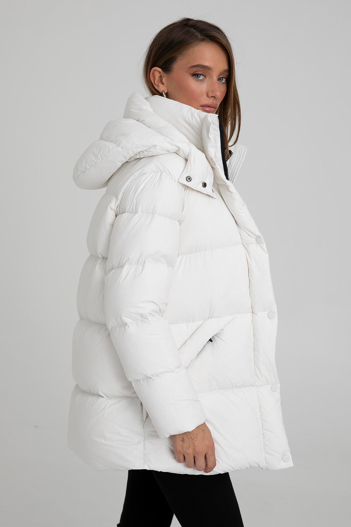 Hetrego Brea Kapüşonlu Puffer Mont-Libas Trendy Fashion Store